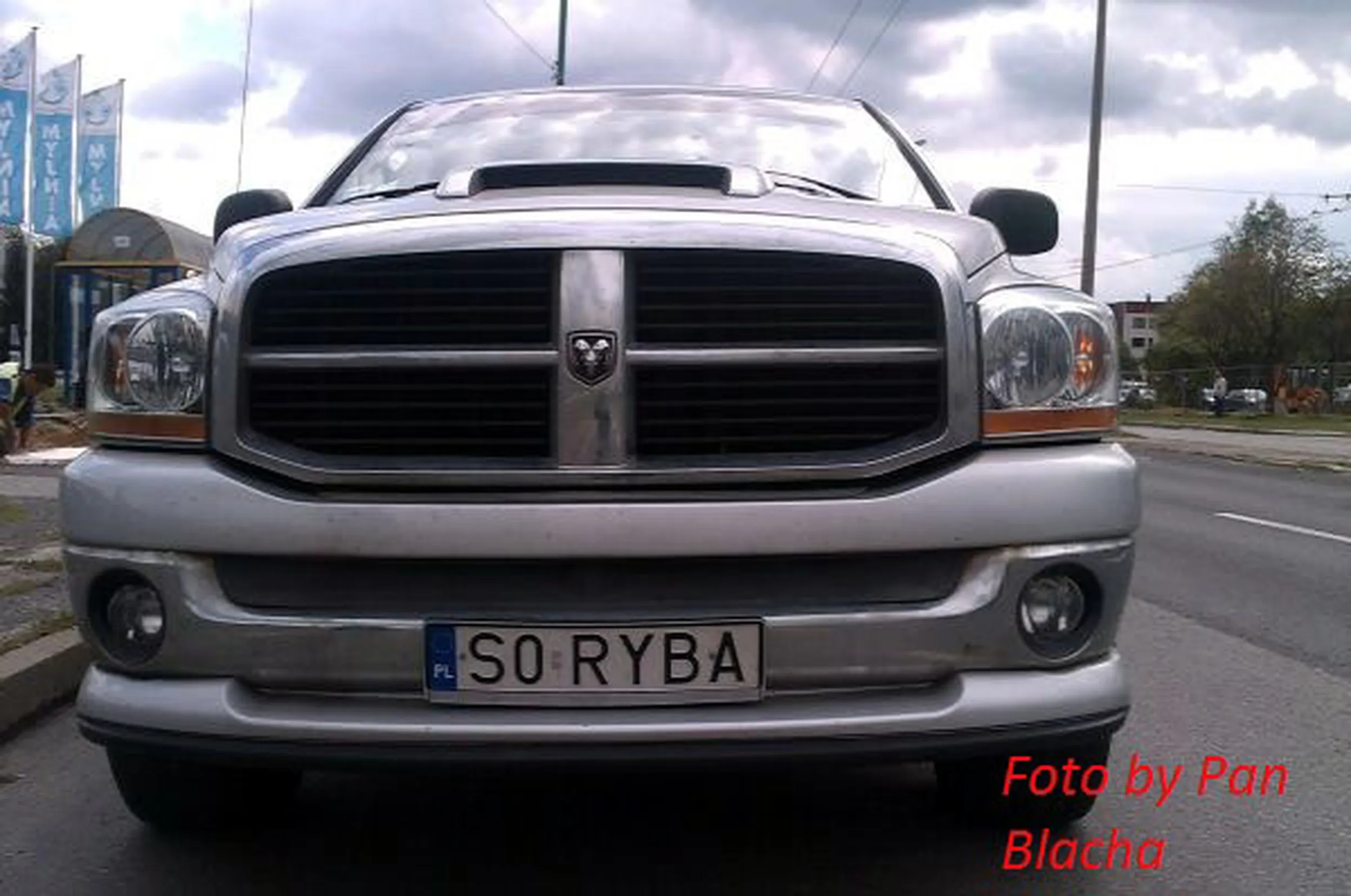 Fajny numer, blacha S0 RYBA