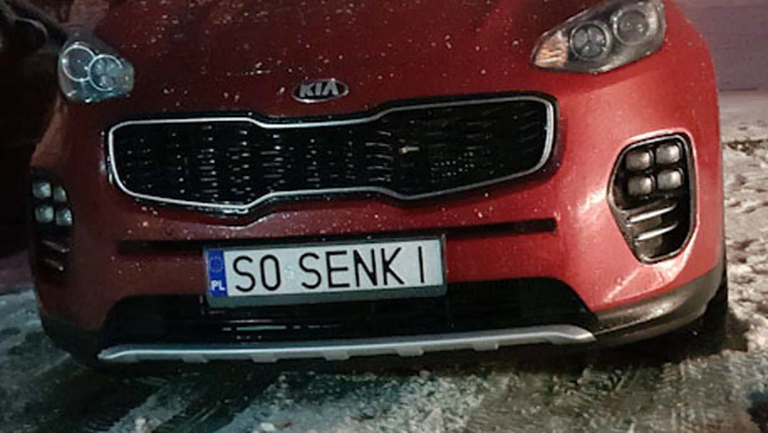 Fajny numer, blacha S0 SENKI