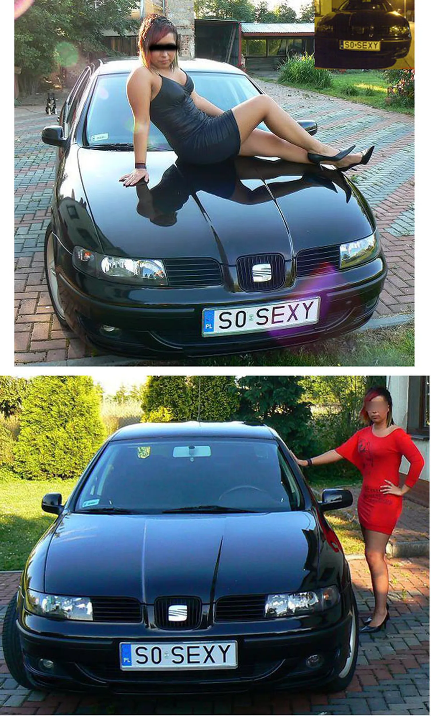 Fajny numer, blacha S0 SEXY