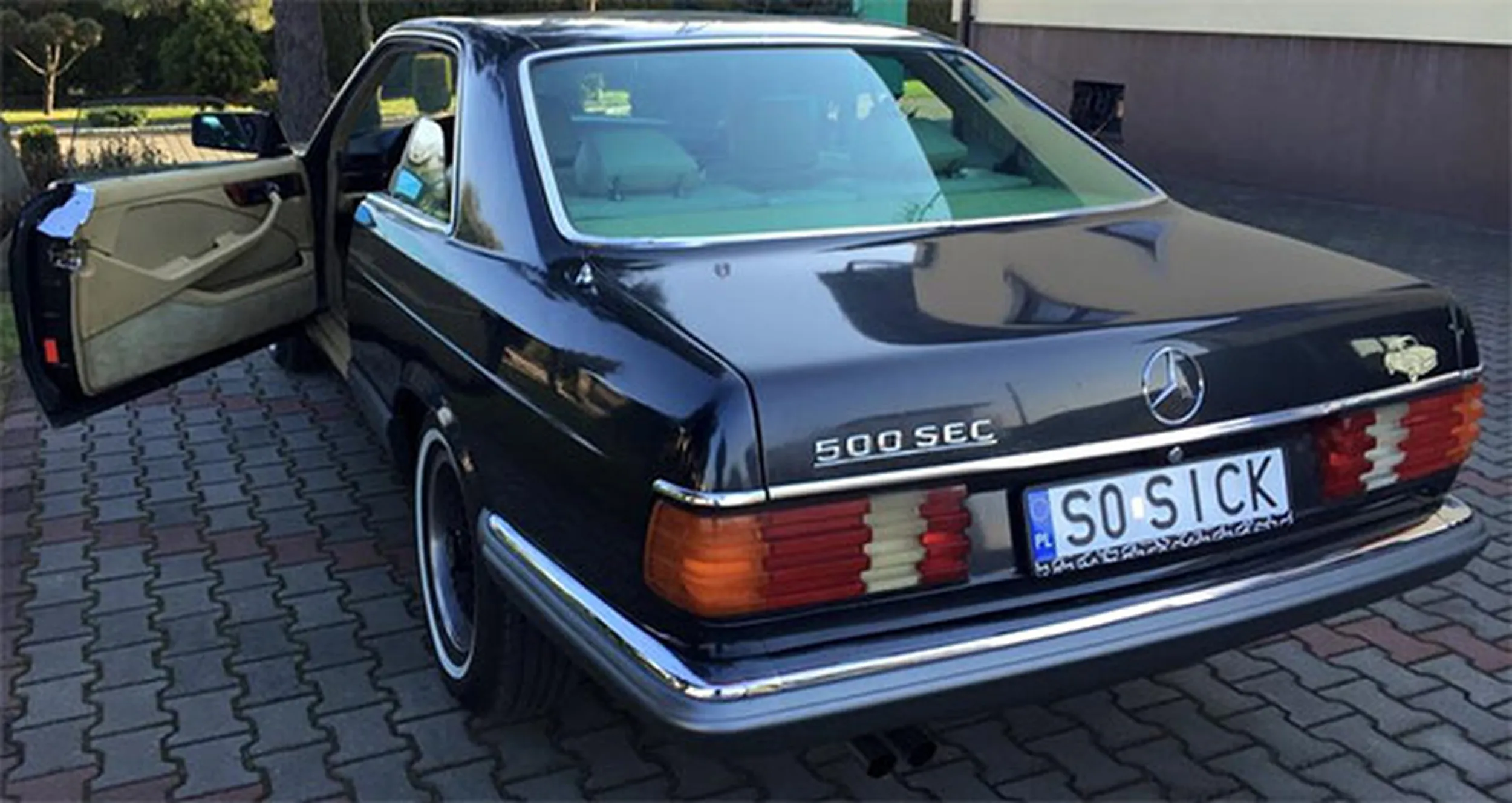 Fajny numer, blacha S0 SICK