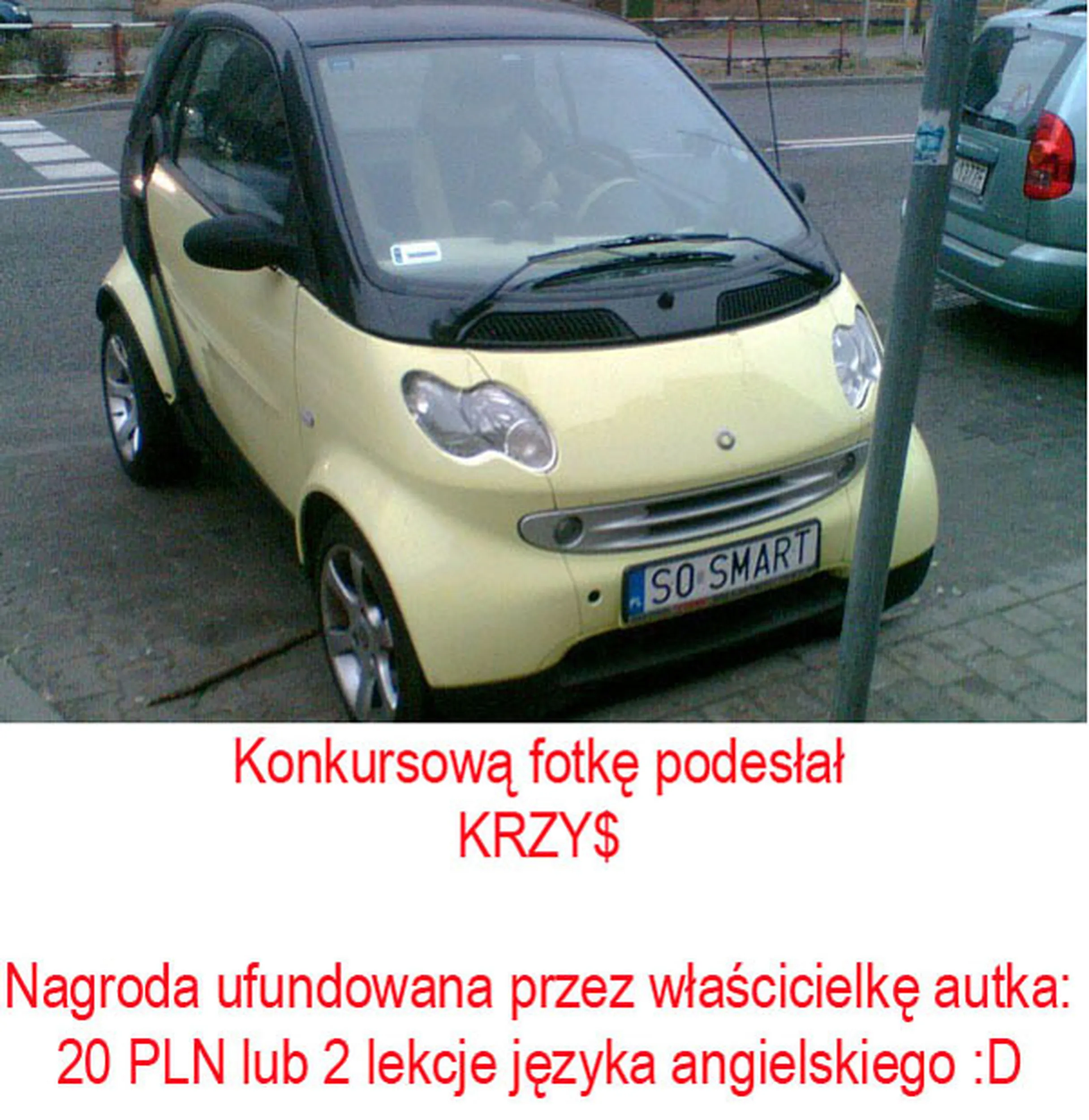 Fajny numer, blacha S0 SMART