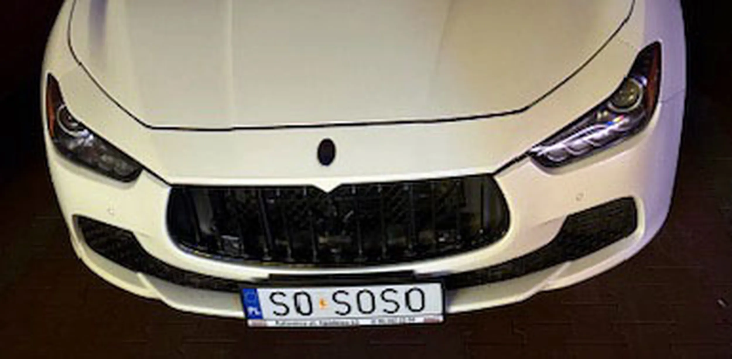 Fajny numer, blacha S0 SOSO