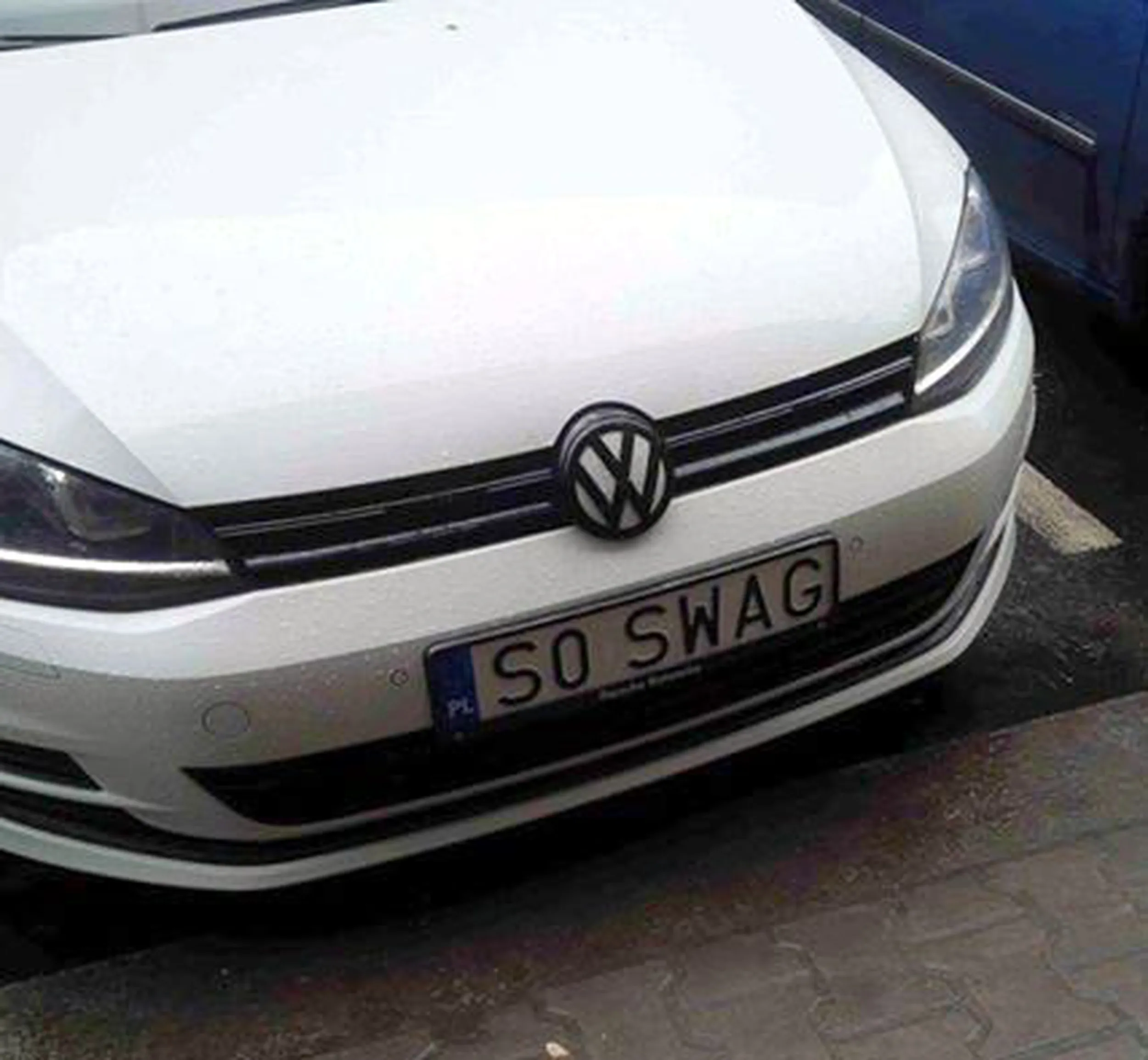 Fajny numer, blacha S0 SWAG