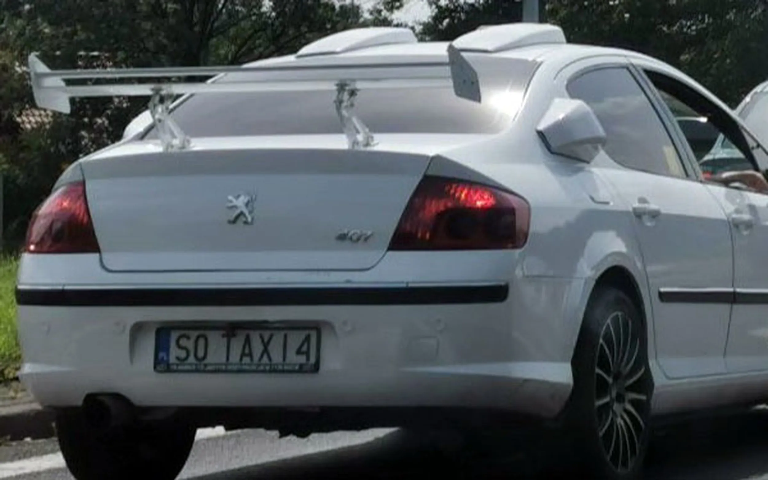 Fajny numer, blacha S0 TAXI4