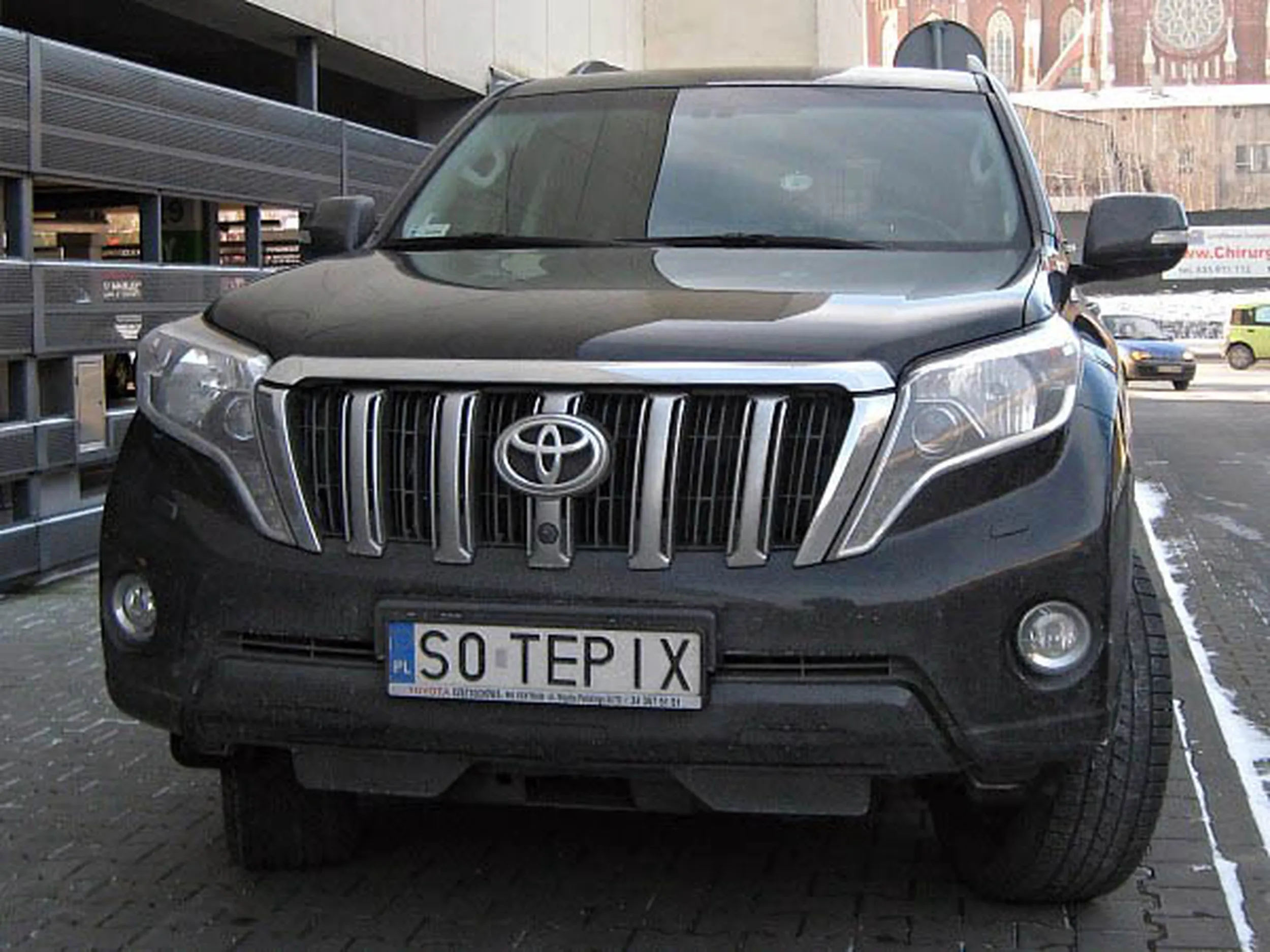 Fajny numer, blacha S0 TEPIX