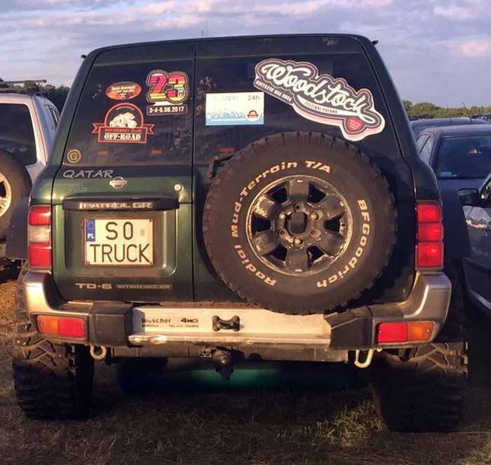 Fajny numer, blacha S0 TRUCK