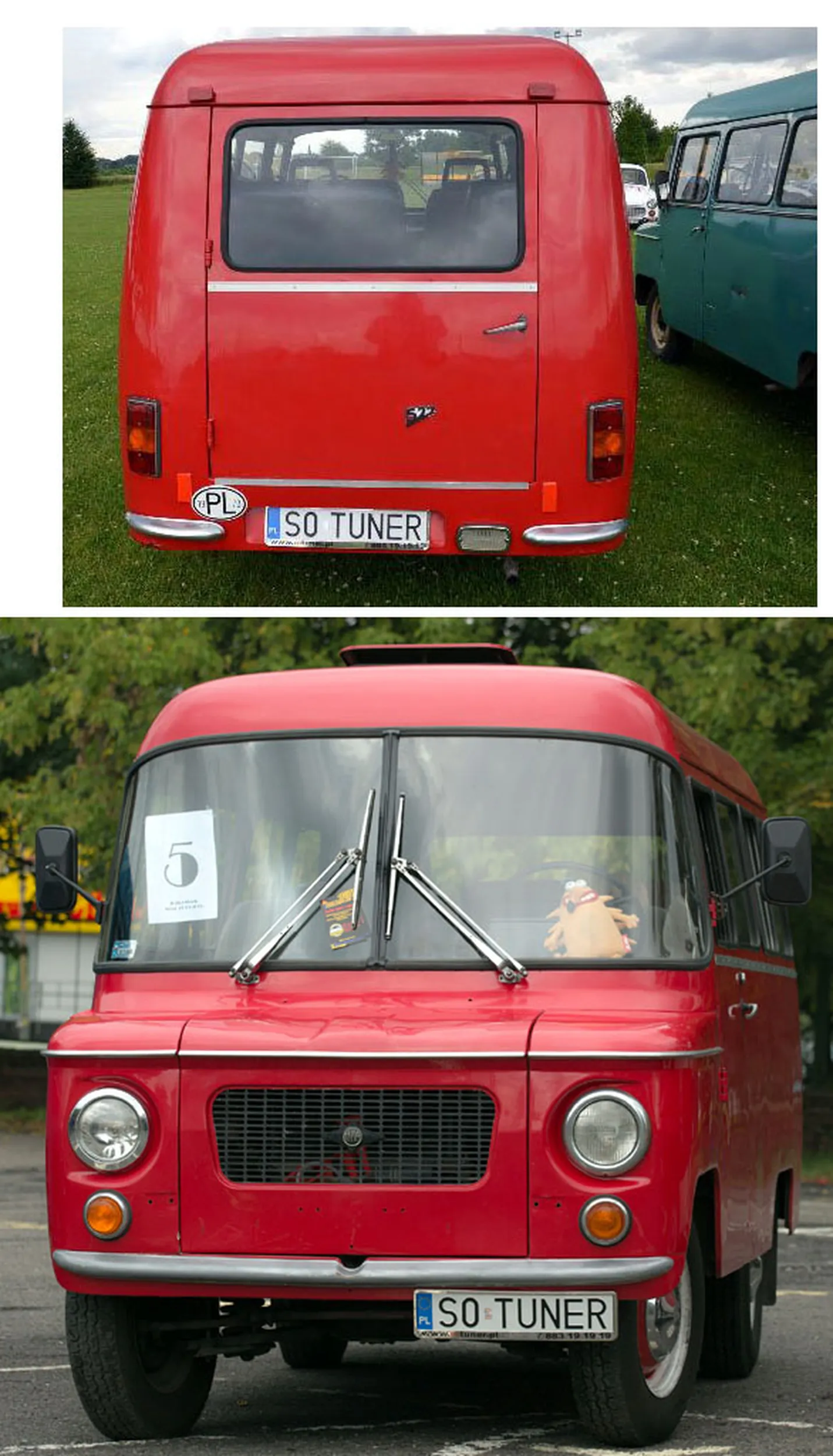 Fajny numer, blacha S0 TUNER