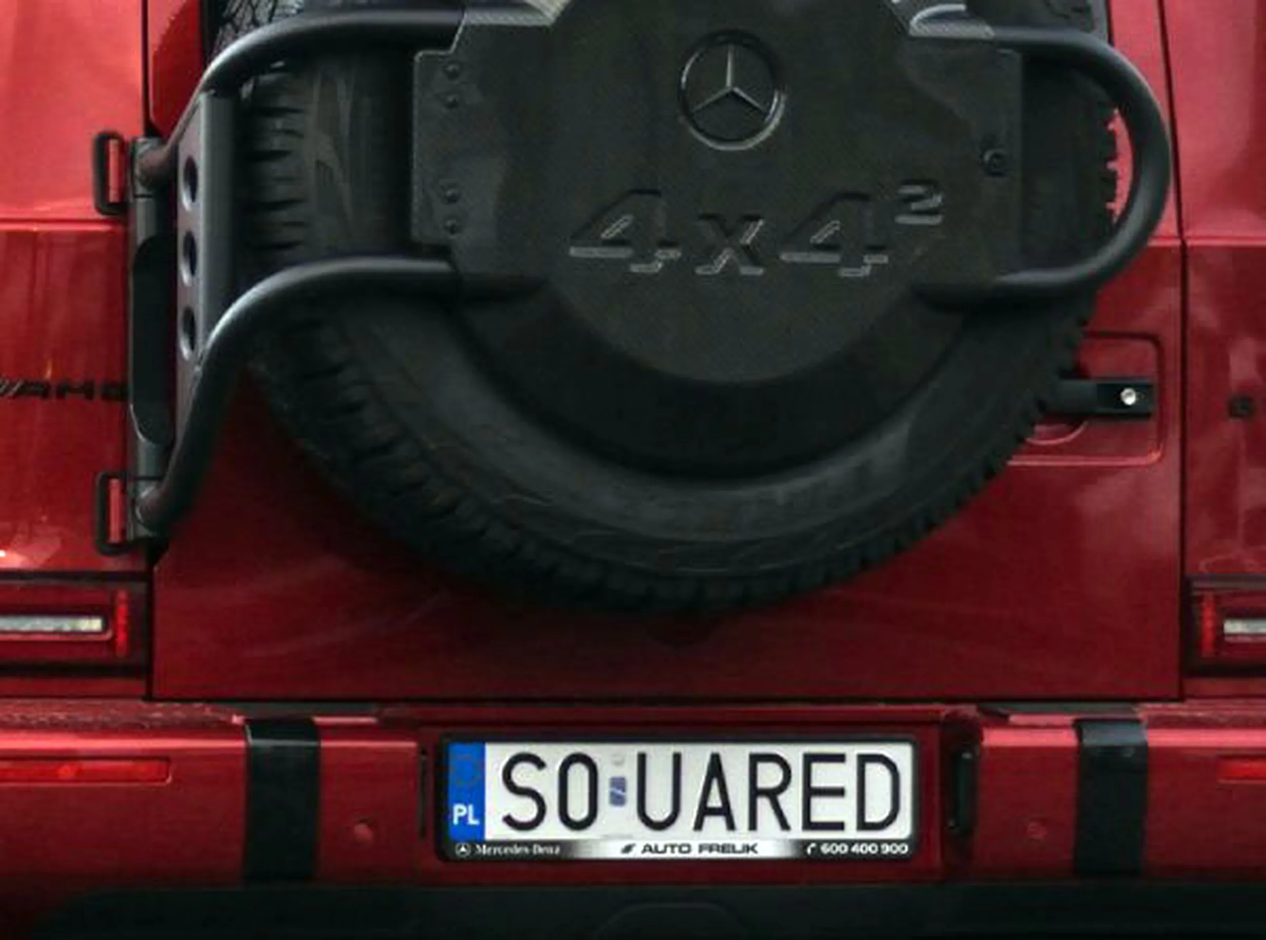 Fajny numer, blacha S0 UARED