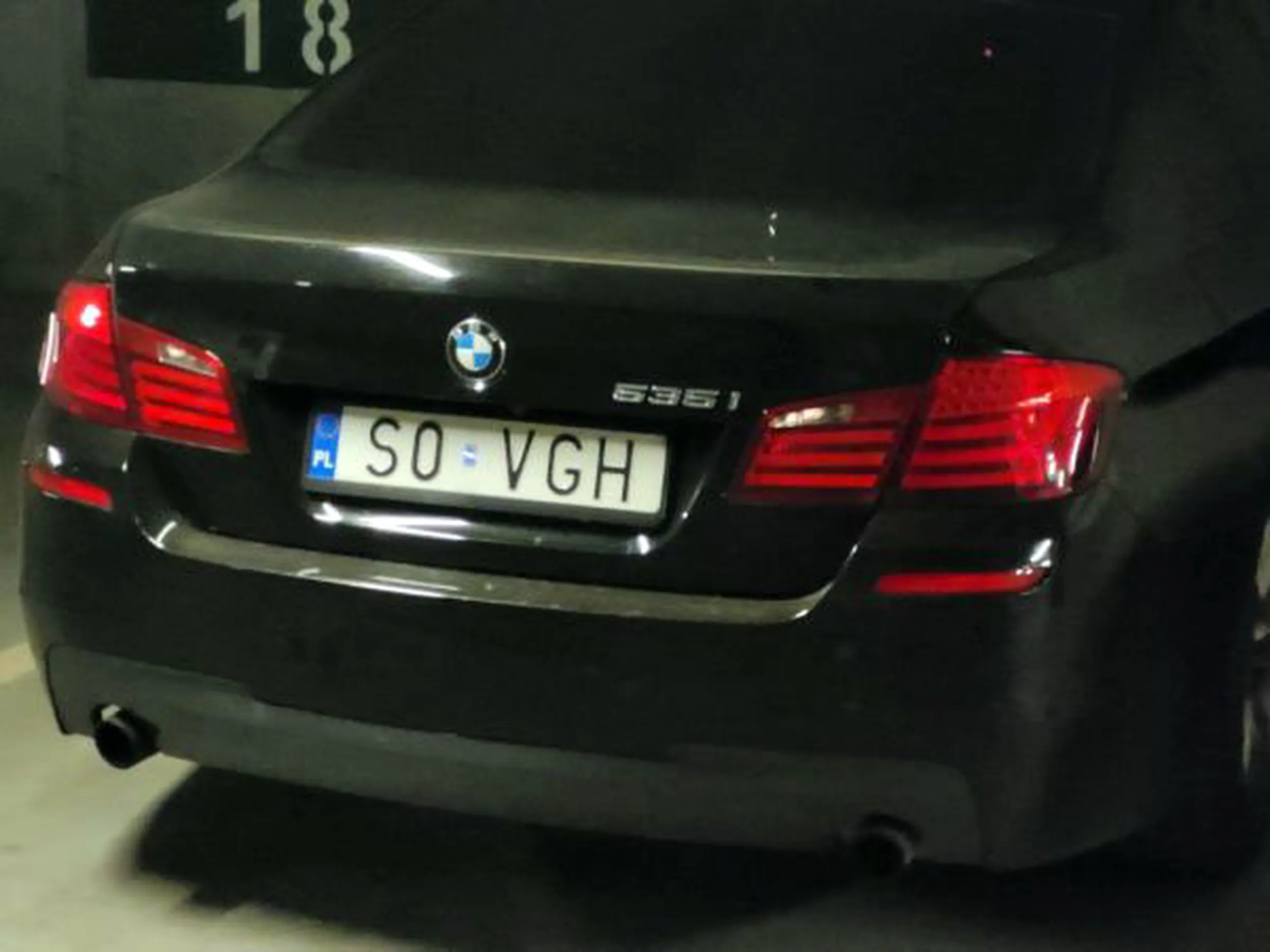 Fajny numer, blacha S0 VGH