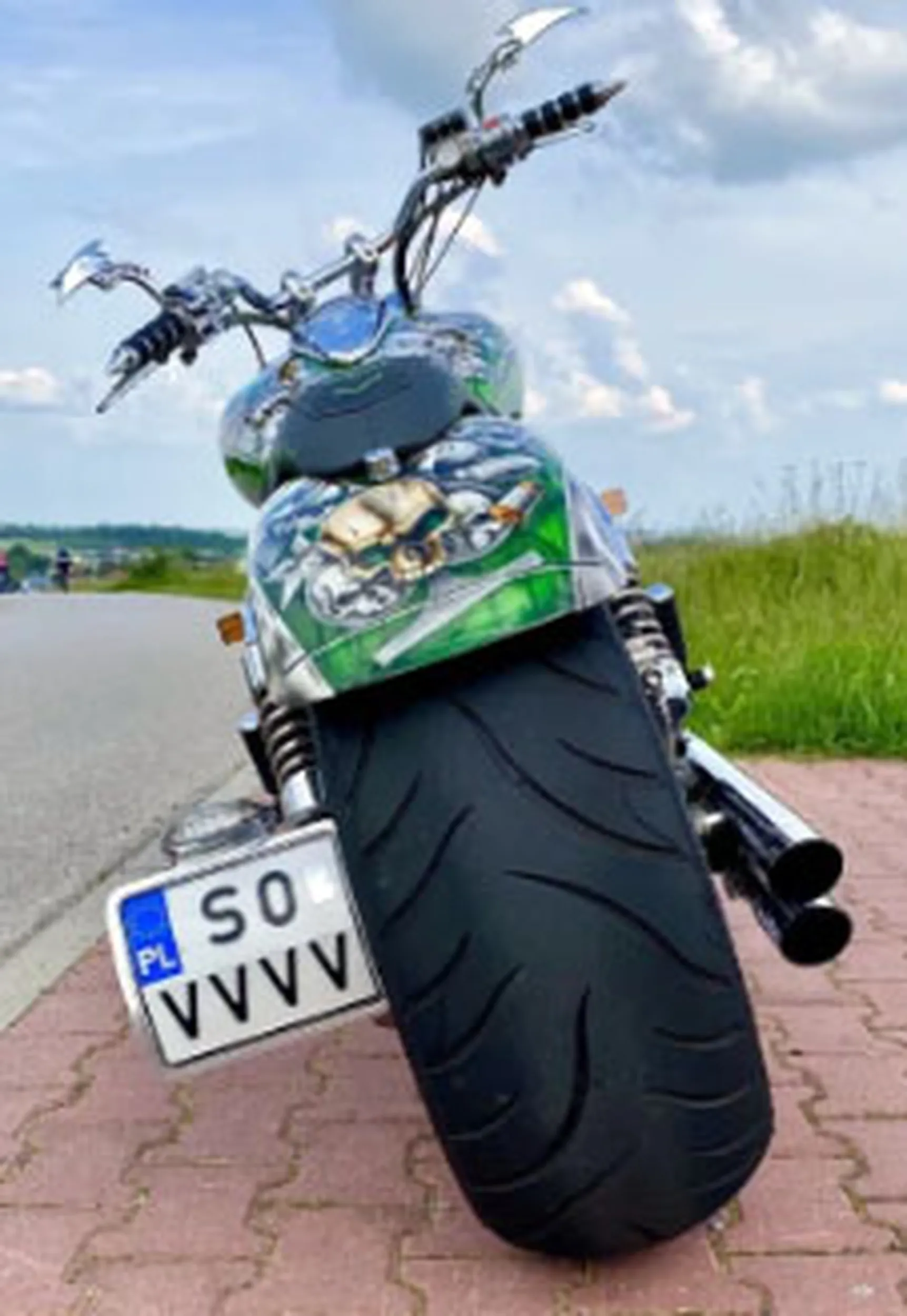 Fajny numer, blacha S0 VVVV