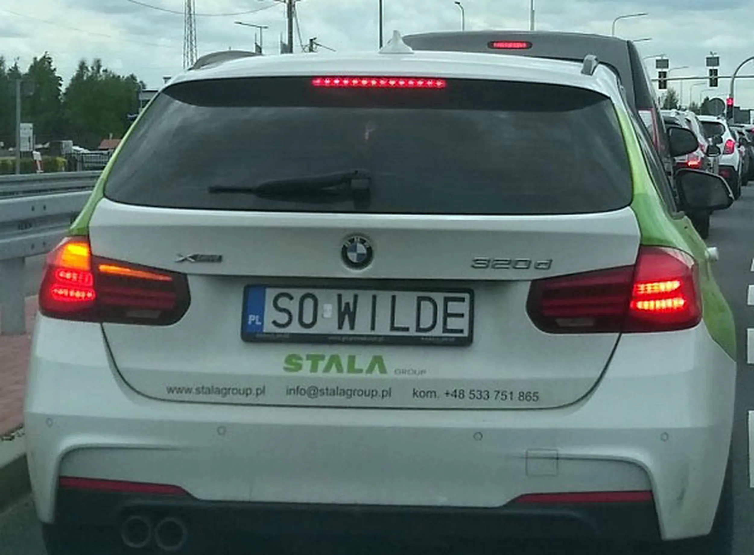 Fajny numer, blacha S0 WILDE