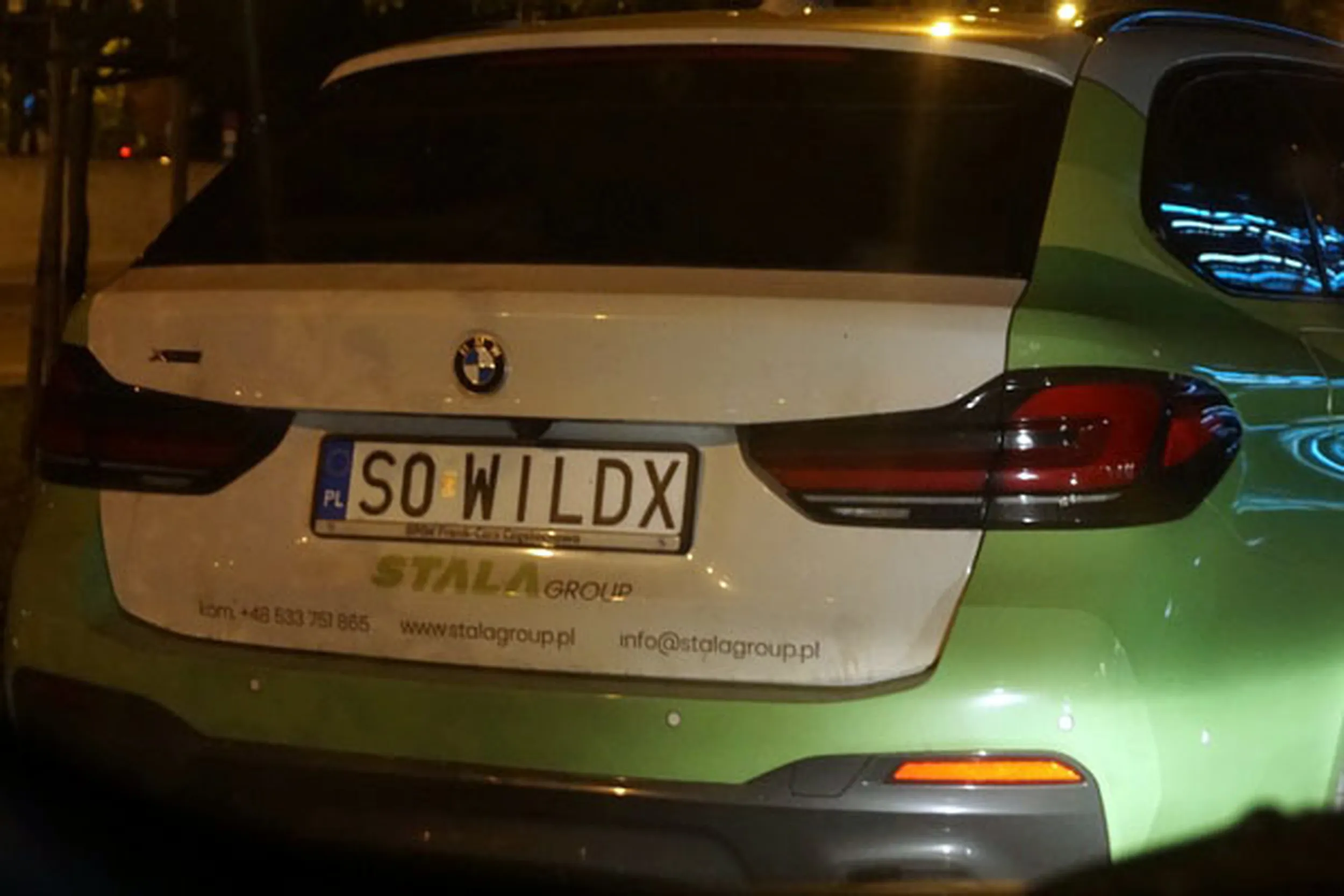 Fajny numer, blacha S0 WILDX