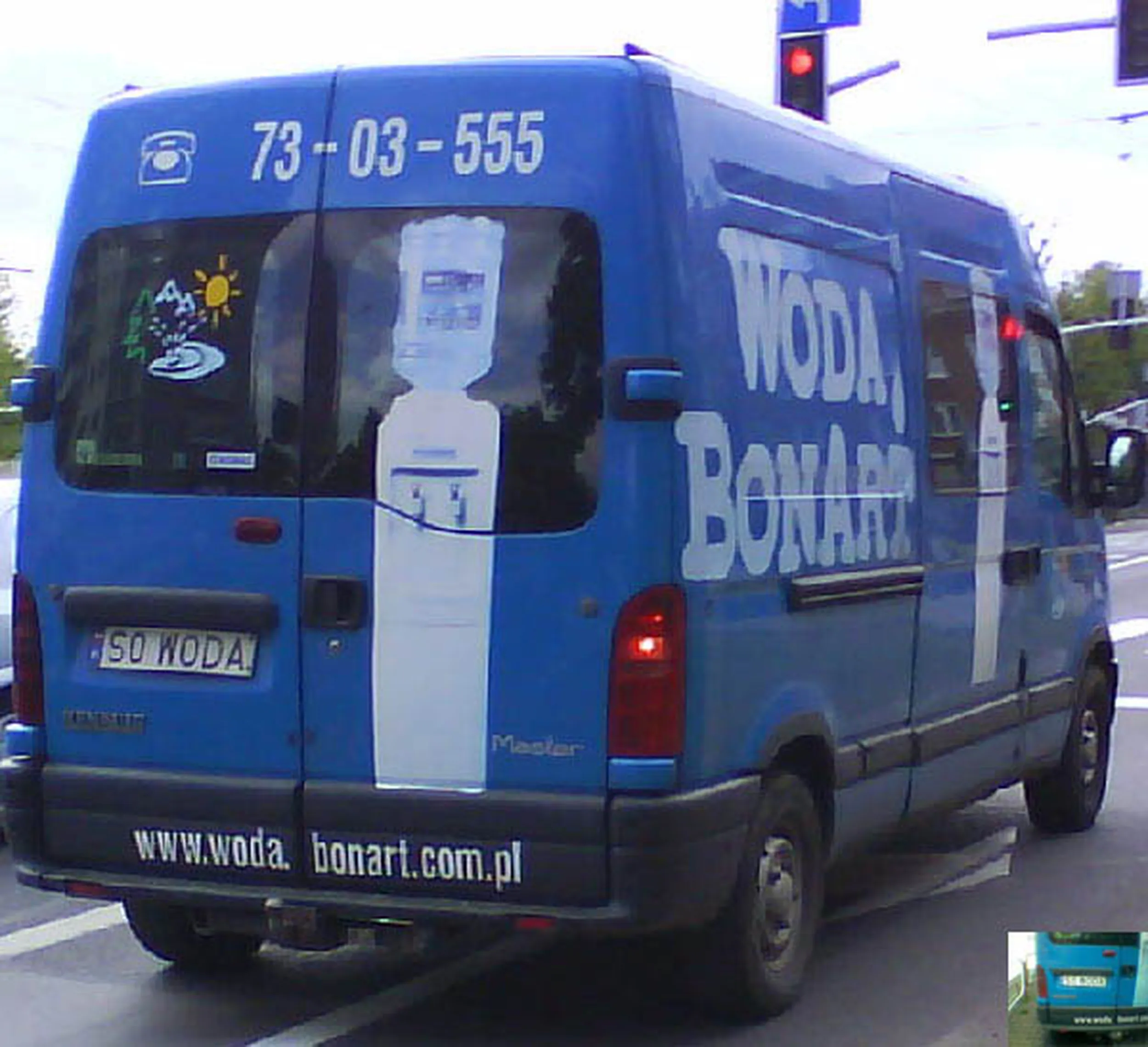 Fajny numer, blacha S0 WODA