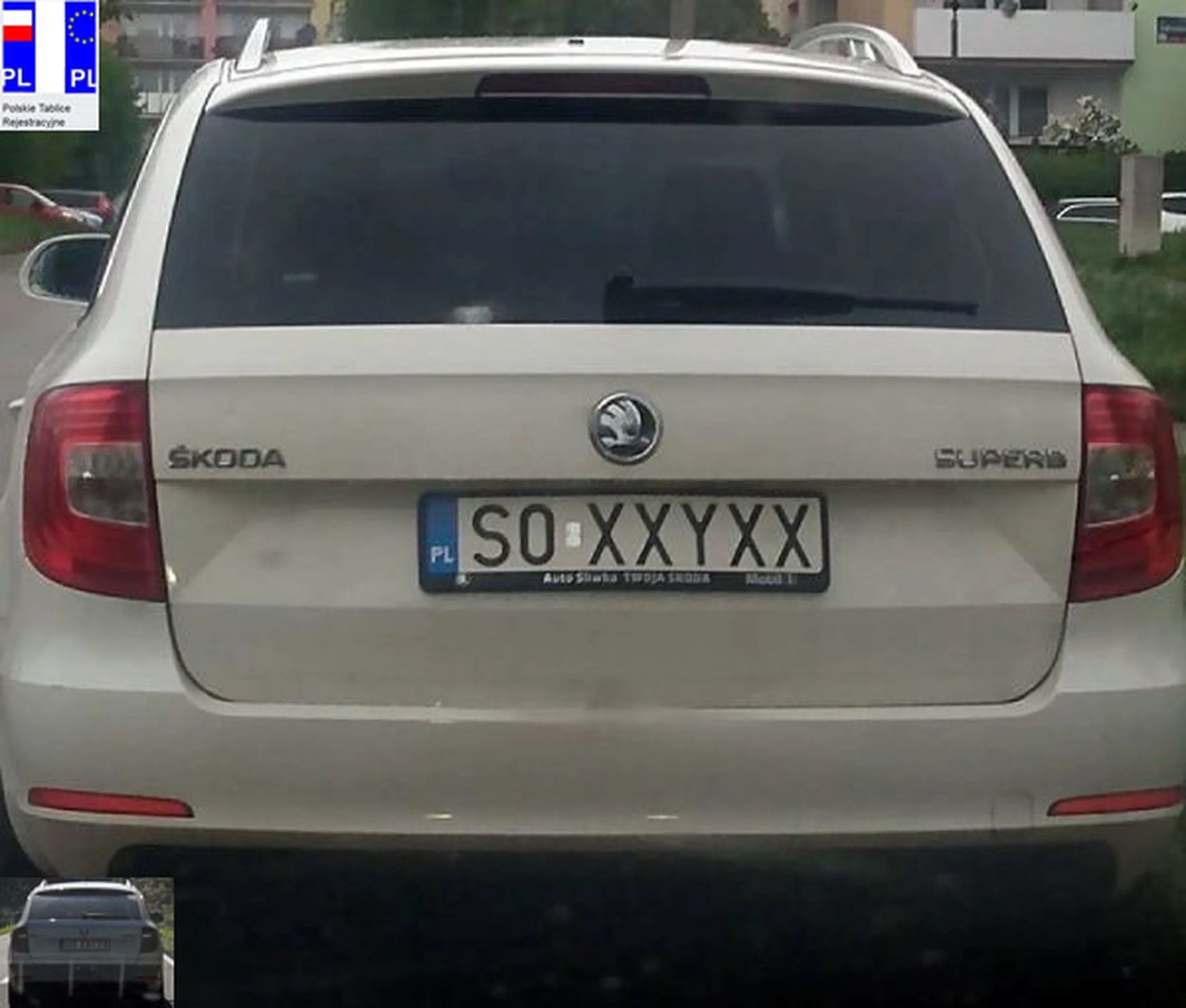 Fajny numer, blacha S0 XXYXX