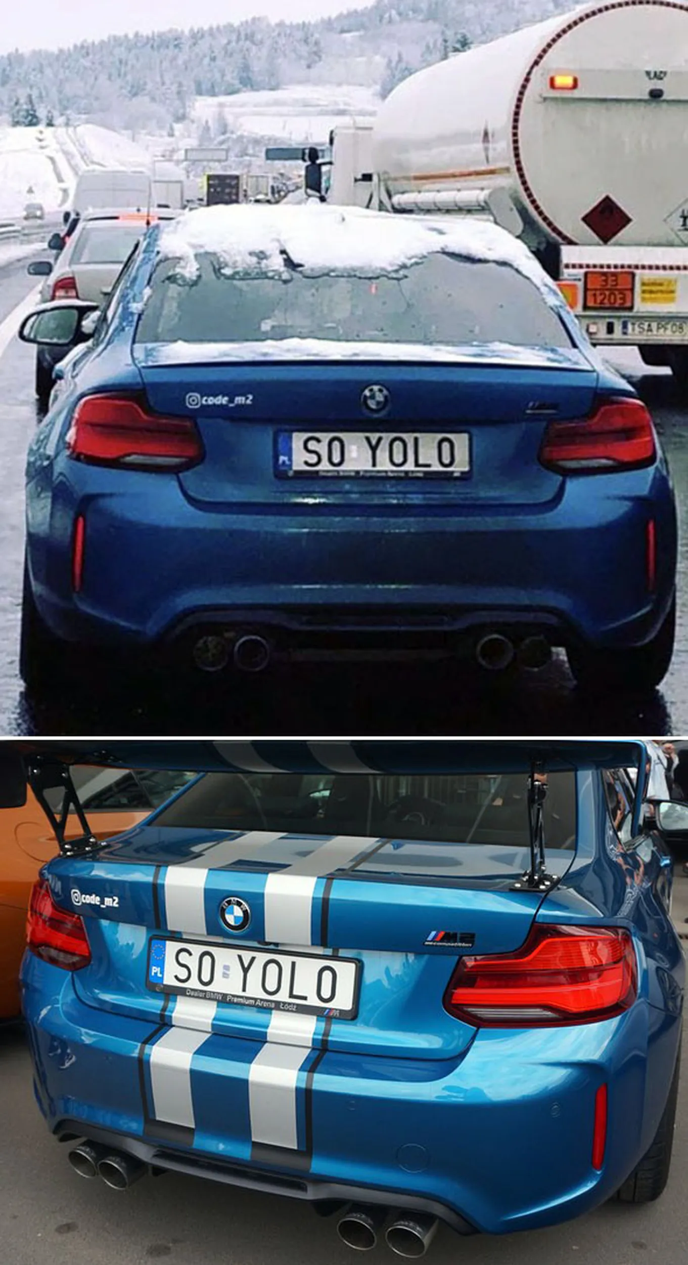 Fajny numer, blacha S0 YOL0