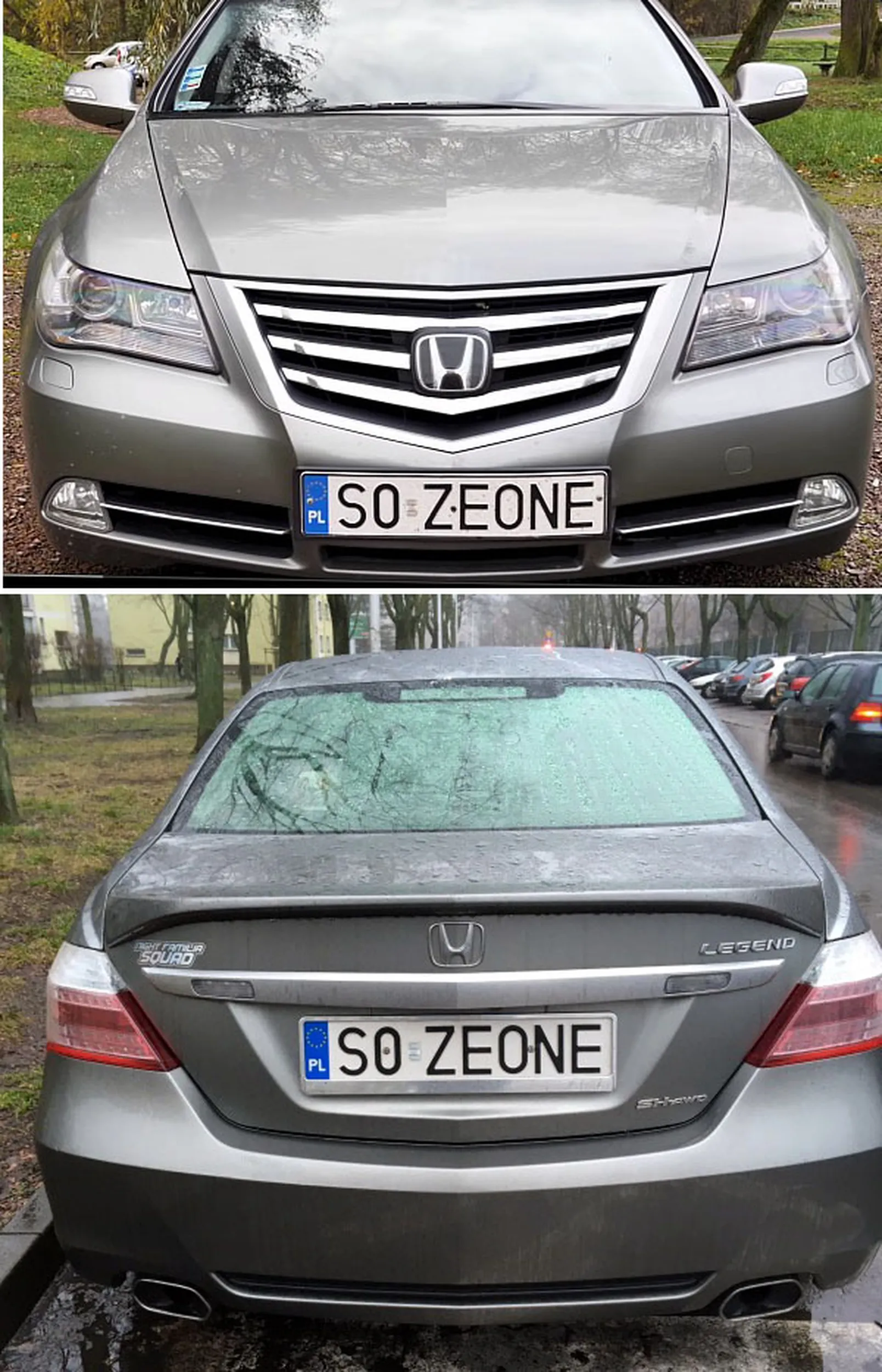 Fajny numer, blacha S0 ZEONE