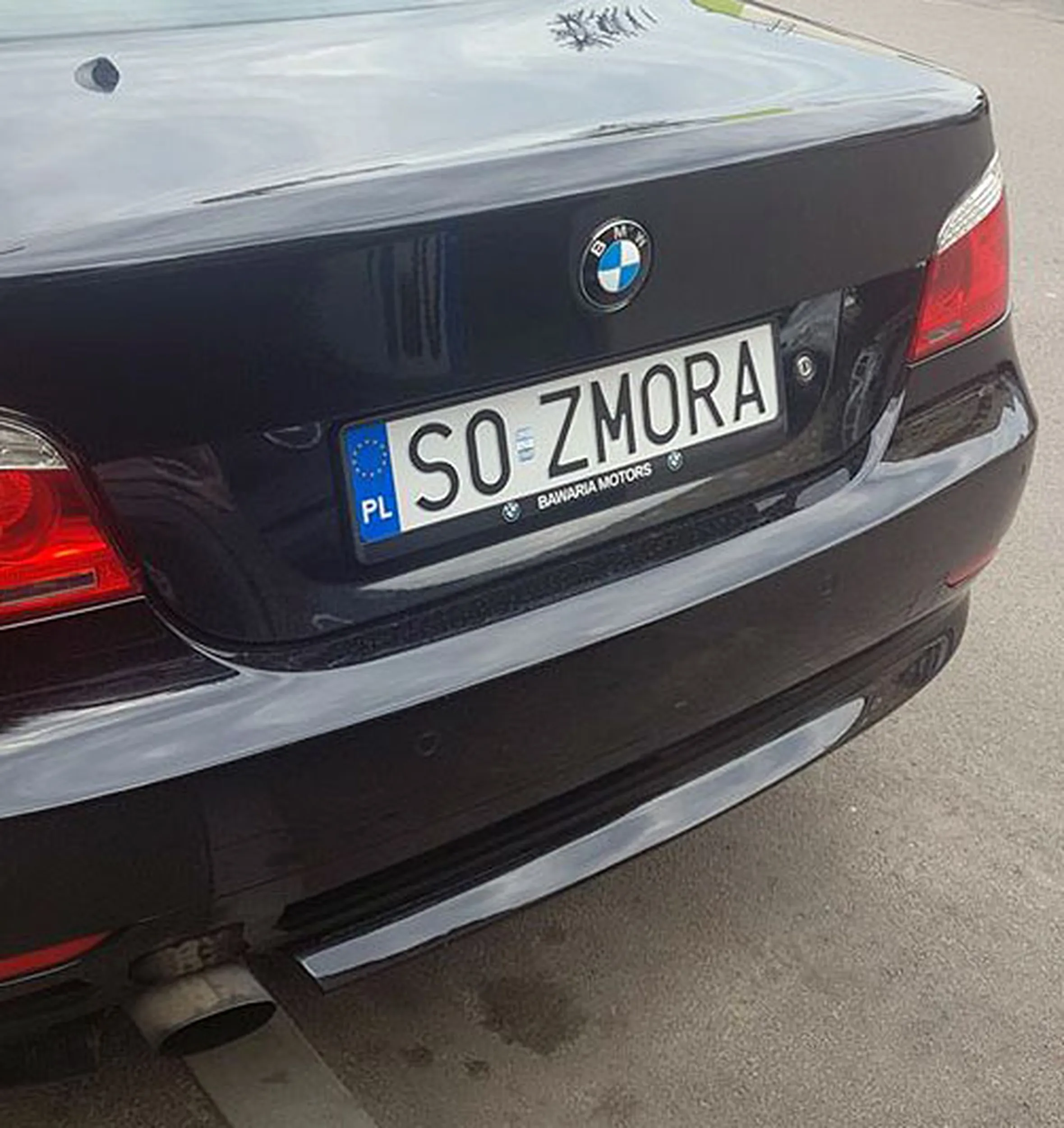 Fajny numer, blacha S0 ZMORA