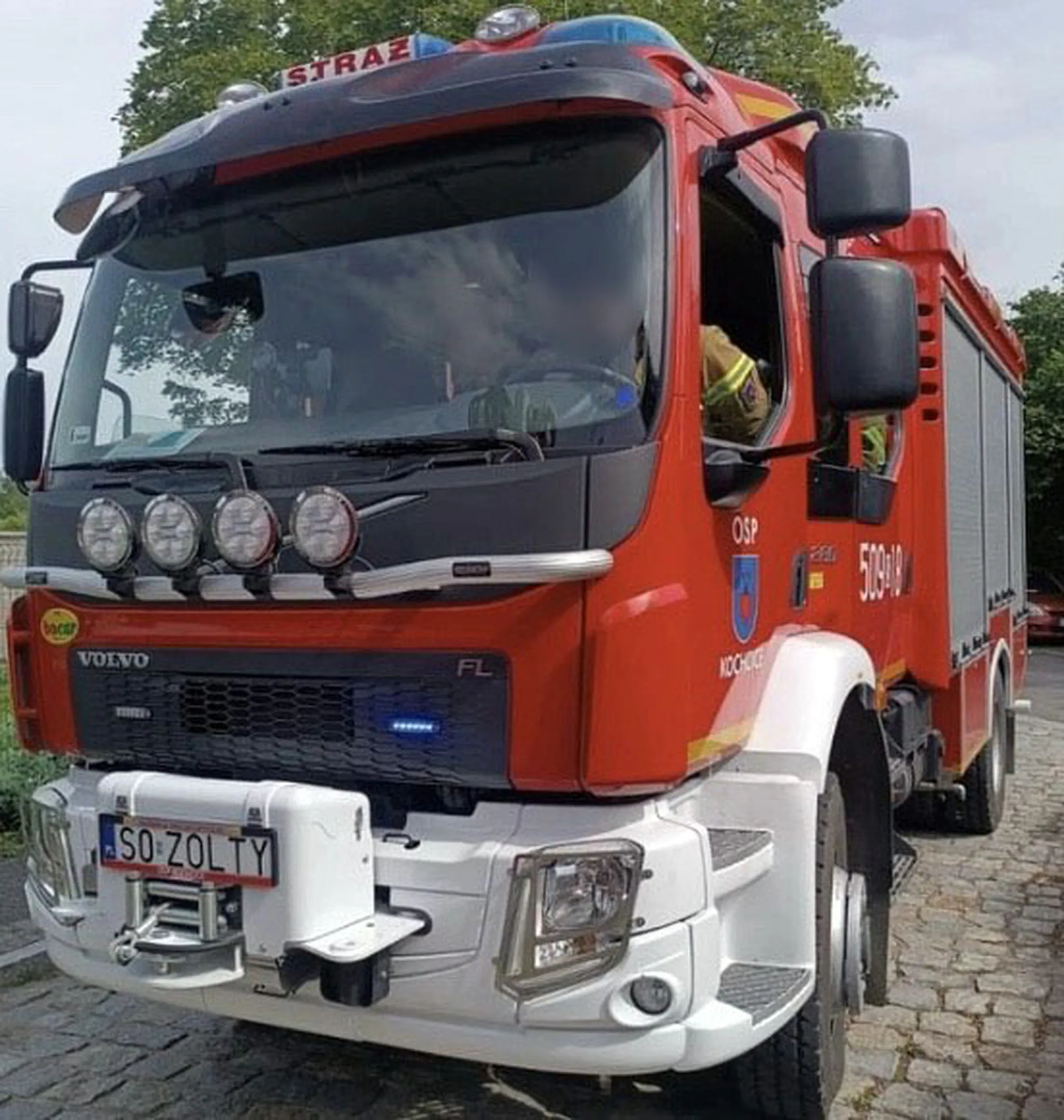 Fajny numer, blacha S0 ZOLTY