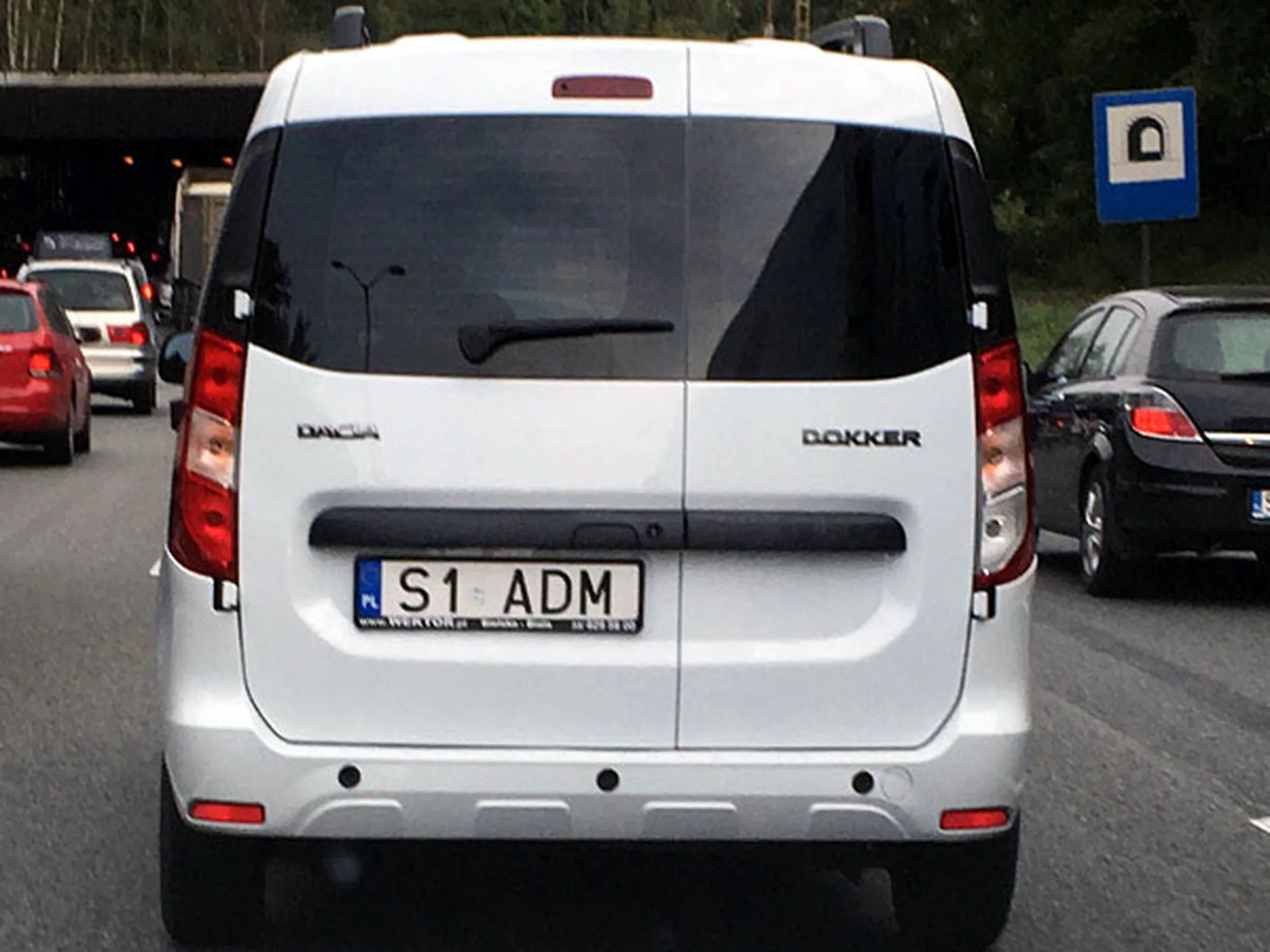 Fajny numer, blacha S1 ADM