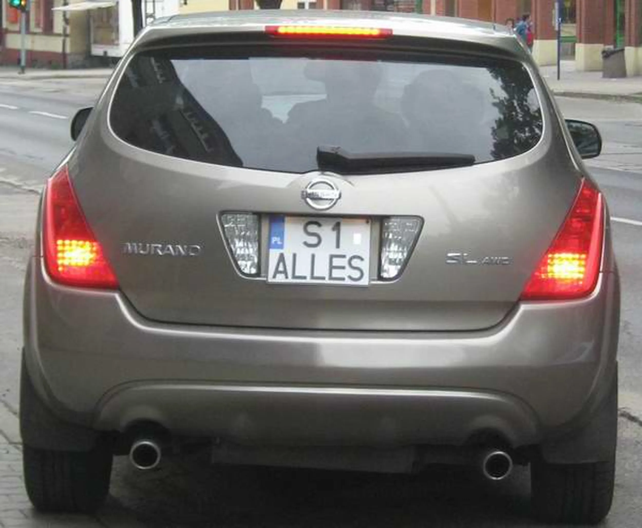 Fajny numer, blacha S1 ALLES