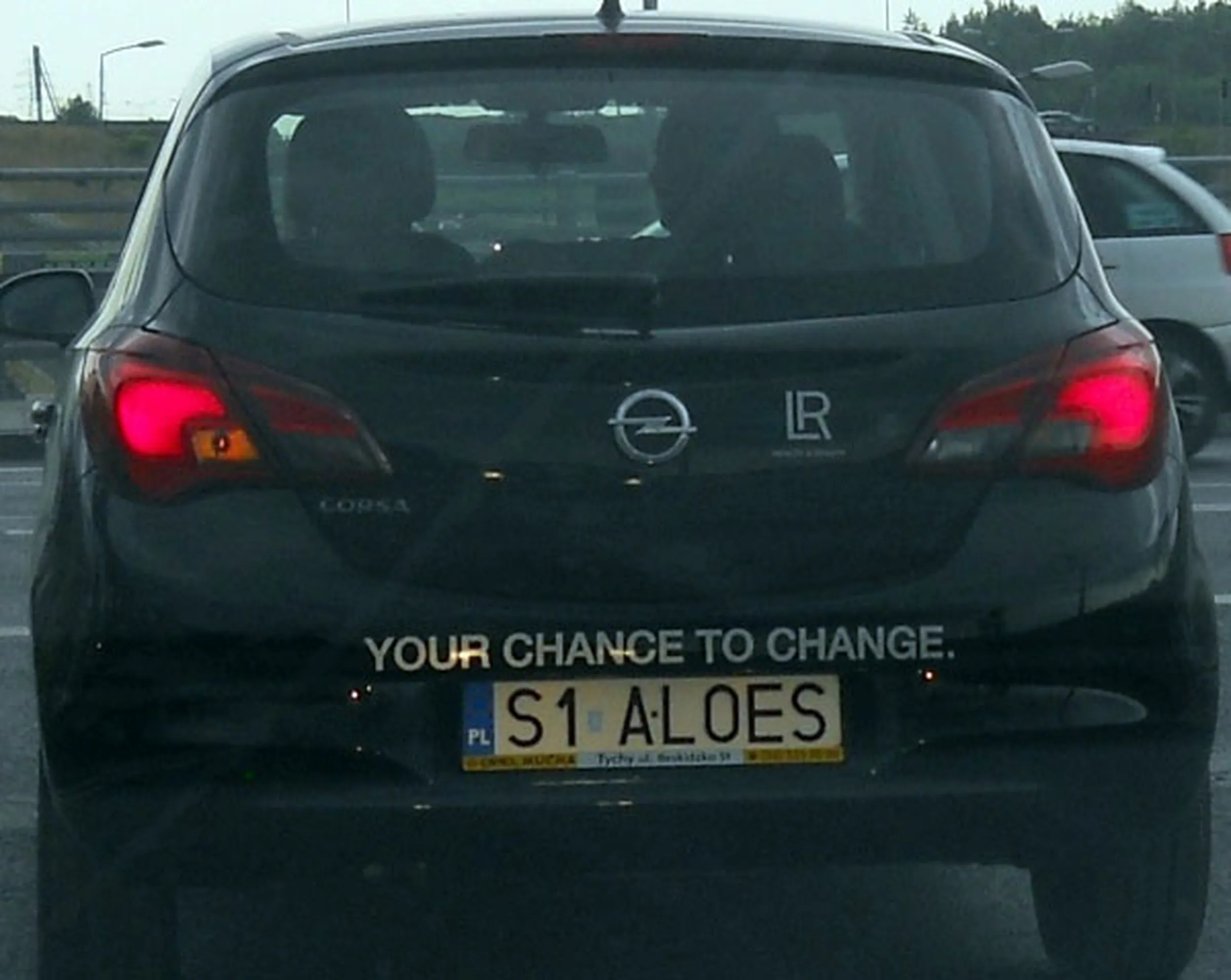 Fajny numer, blacha S1 ALOES