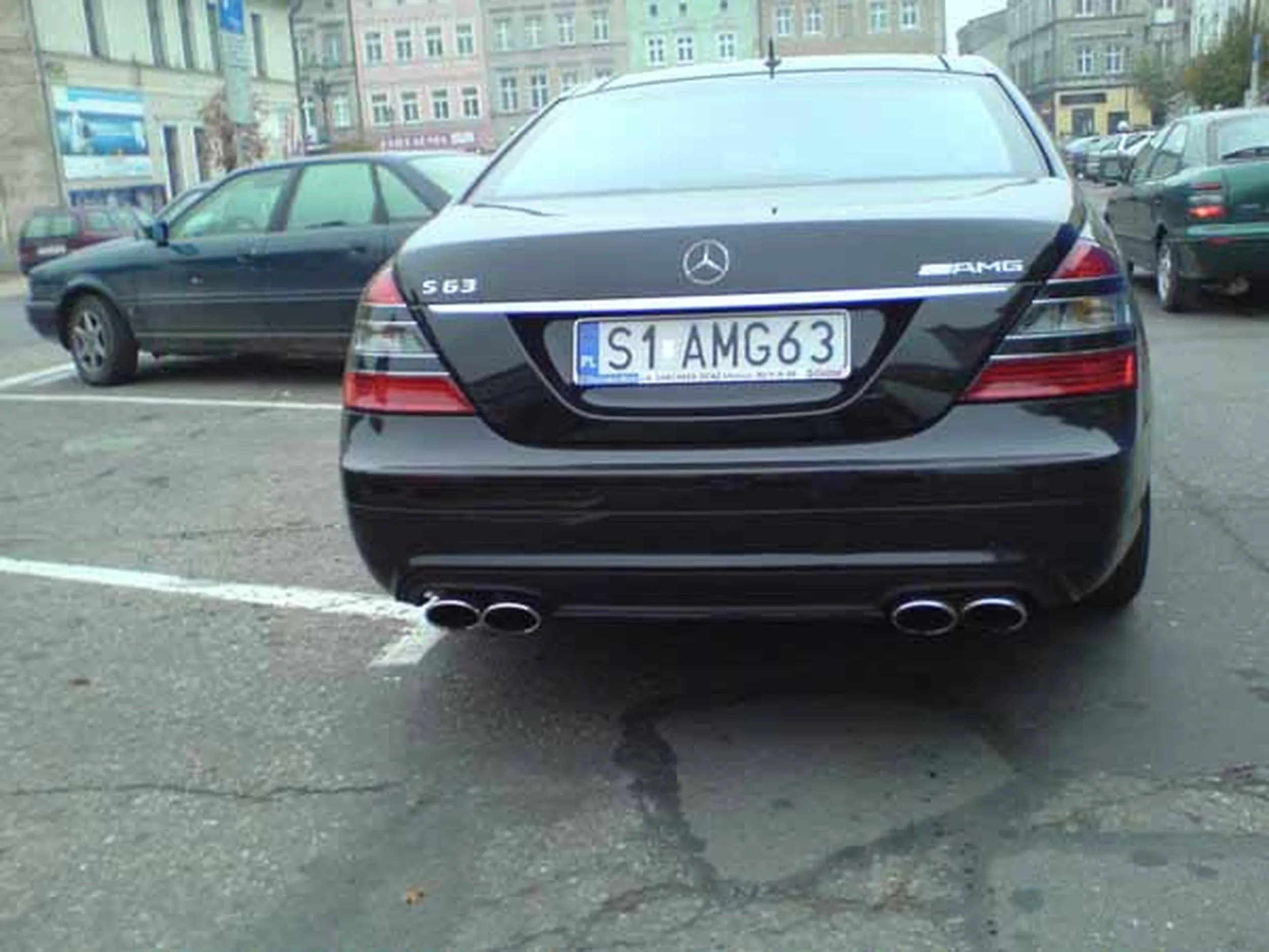 Fajny numer, blacha S1 AMG63