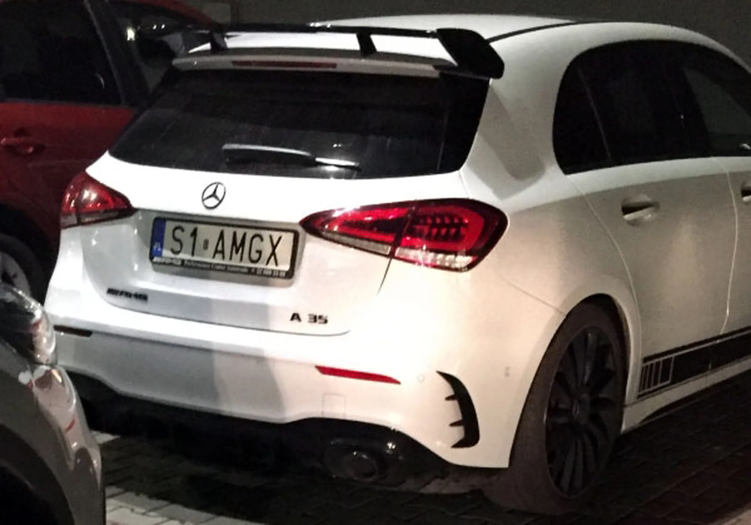 Fajny numer, blacha S1 AMGX