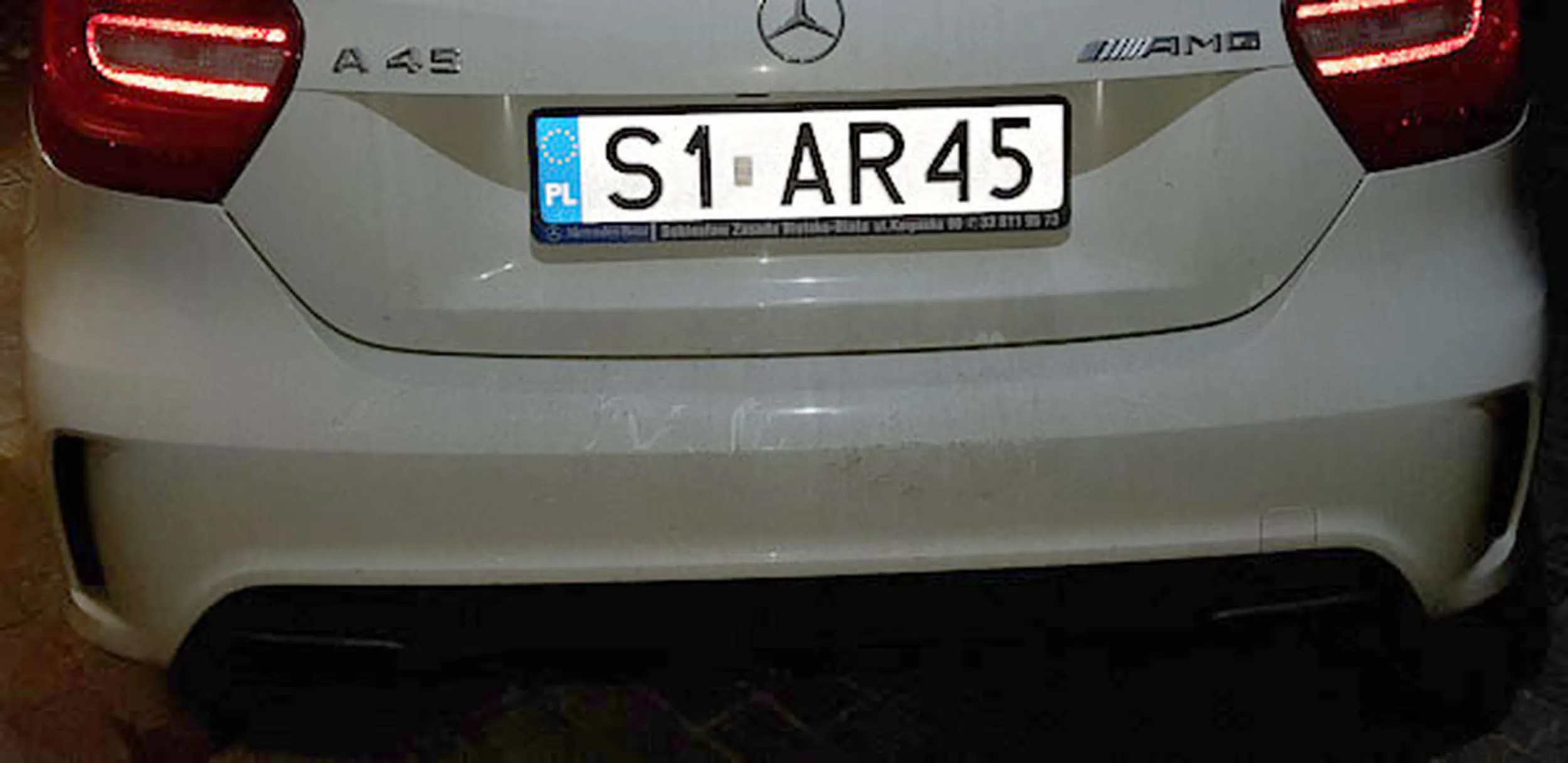 Fajny numer, blacha S1 AR45