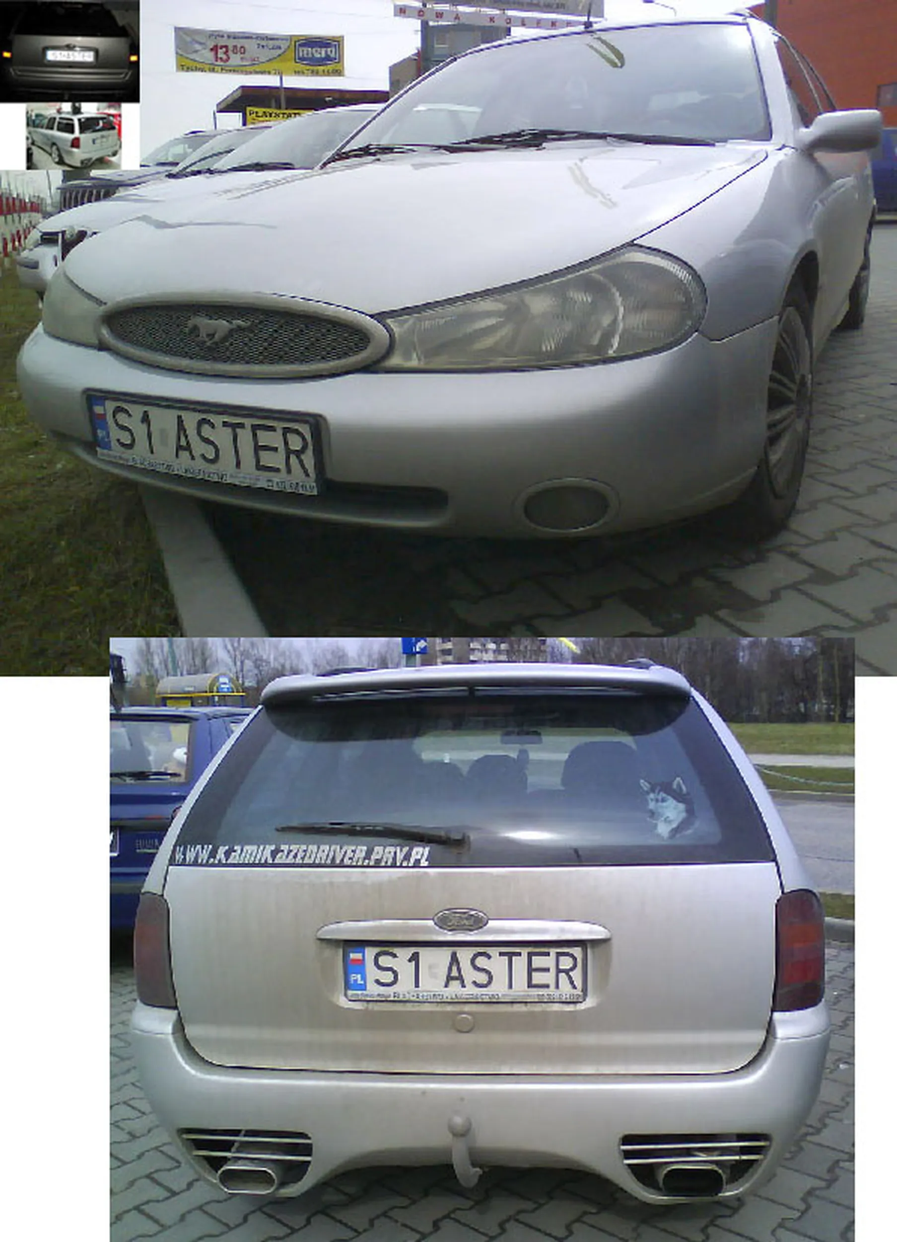 Fajny numer, blacha S1 ASTER