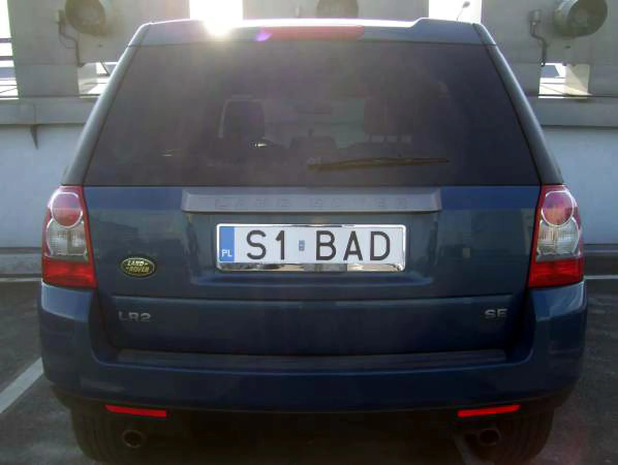 Fajny numer, blacha S1 BAD