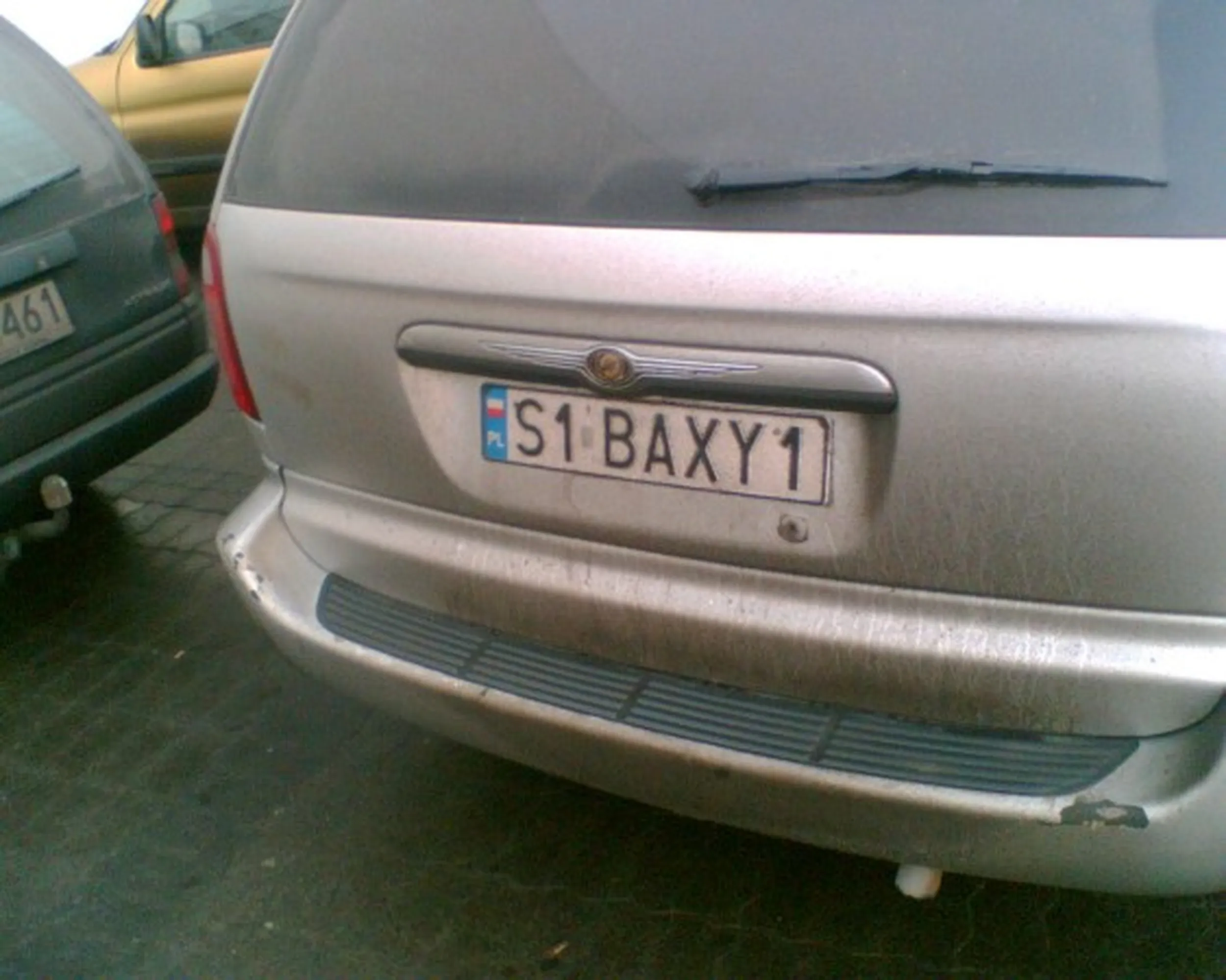 Fajny numer, blacha S1 BAXY1