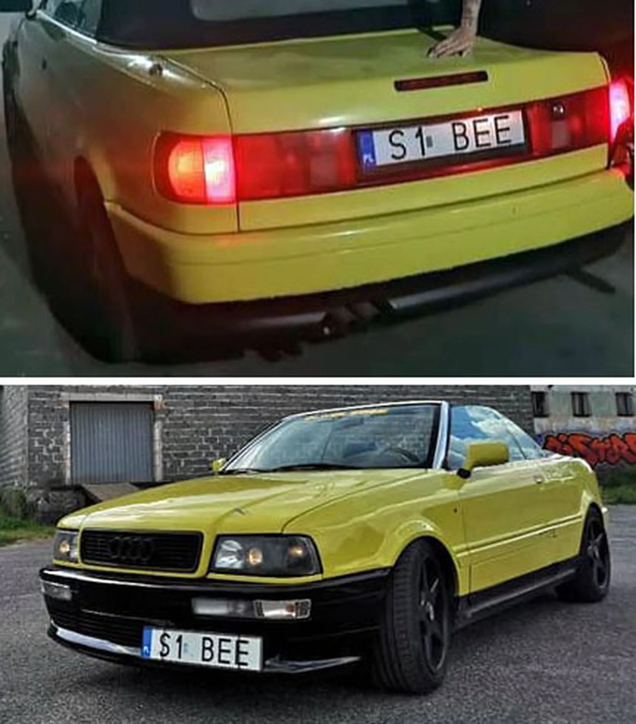 Fajny numer, blacha S1 BEE