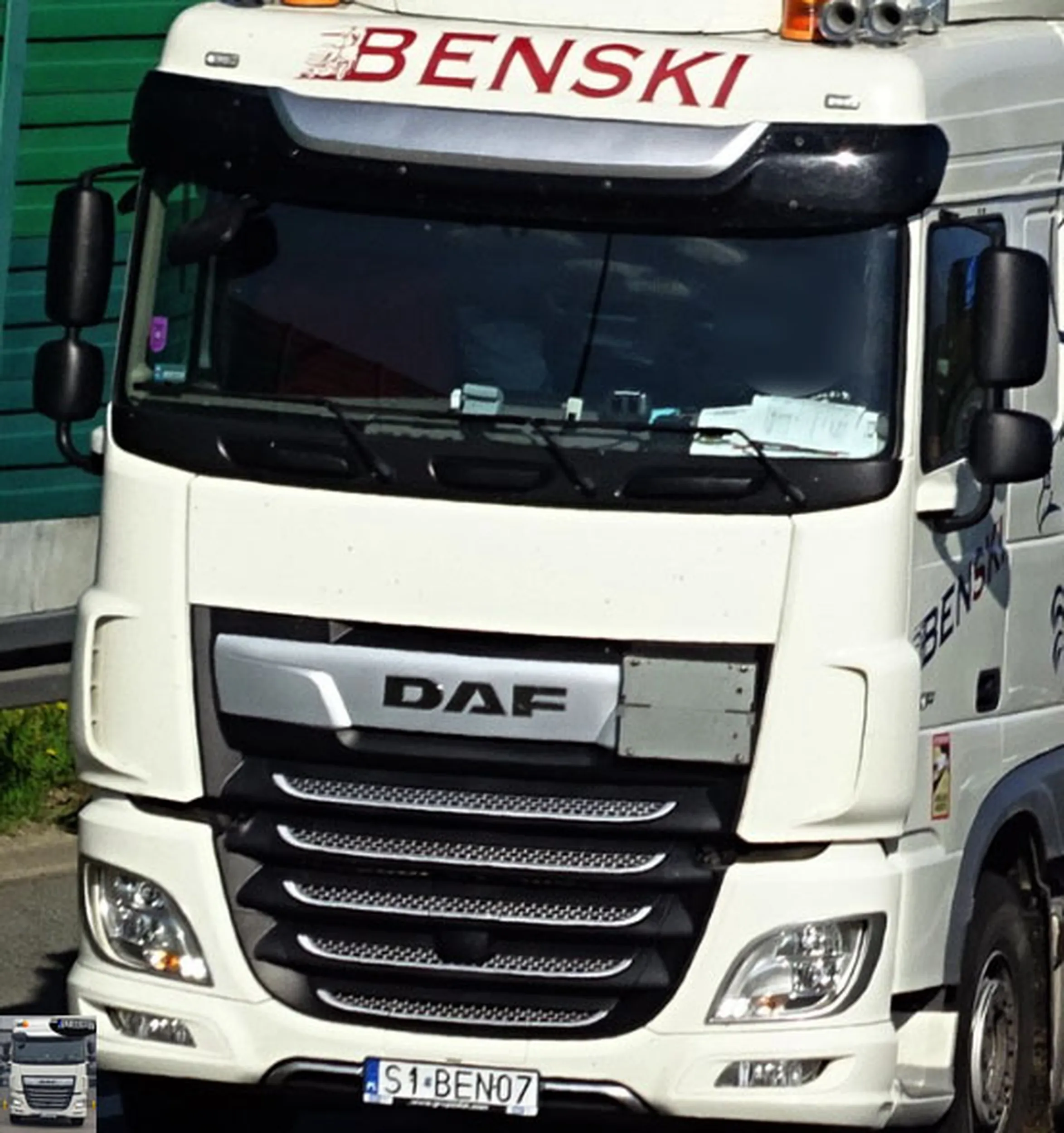 Fajny numer, blacha S1 BEN07