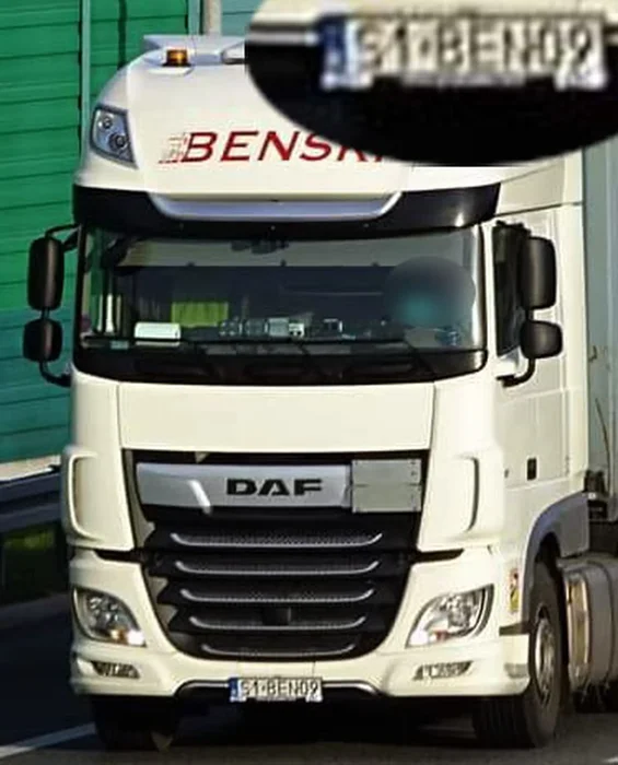 Fajny numer, blacha S1 BEN09