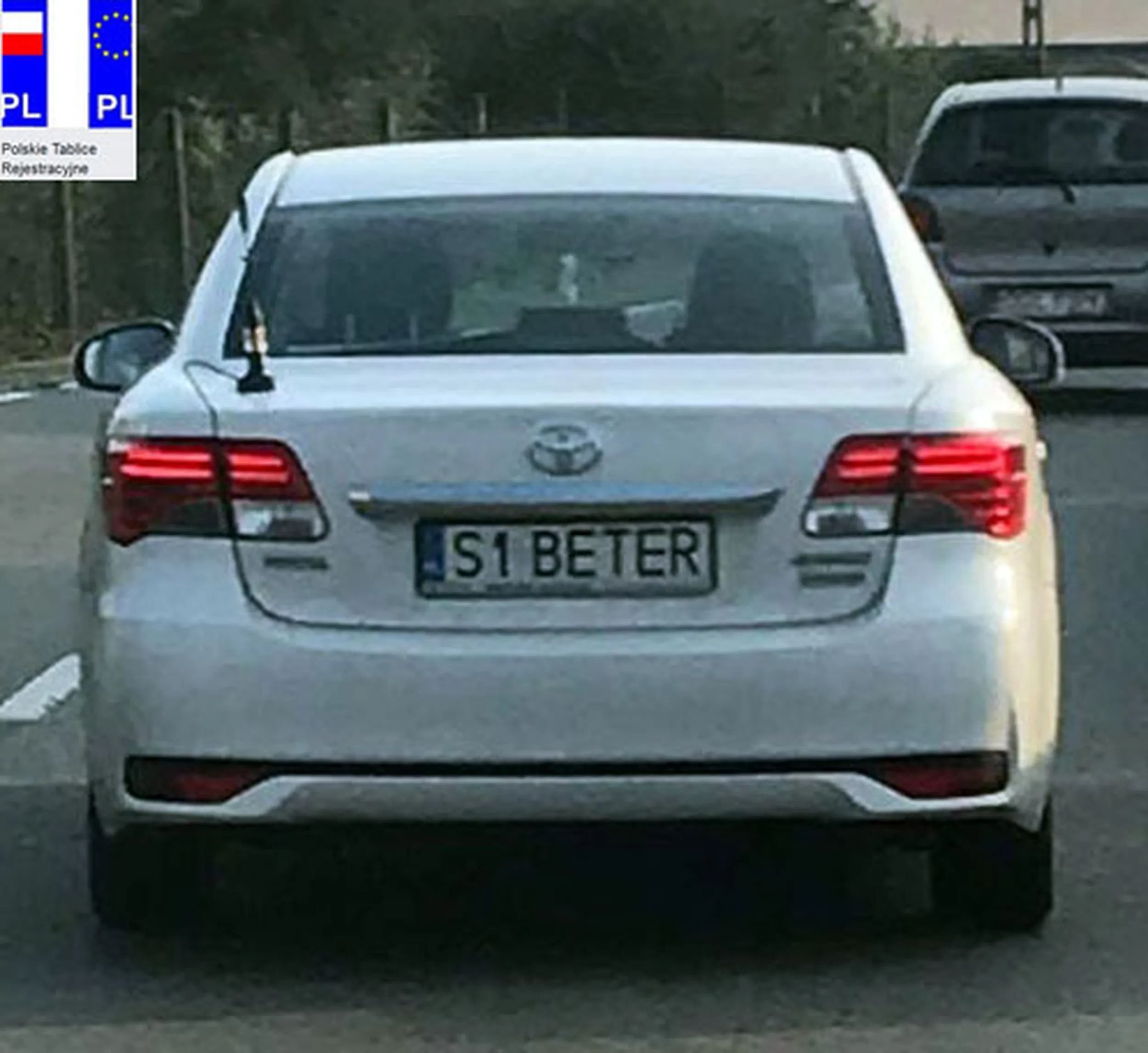 Fajny numer, blacha S1 BETER