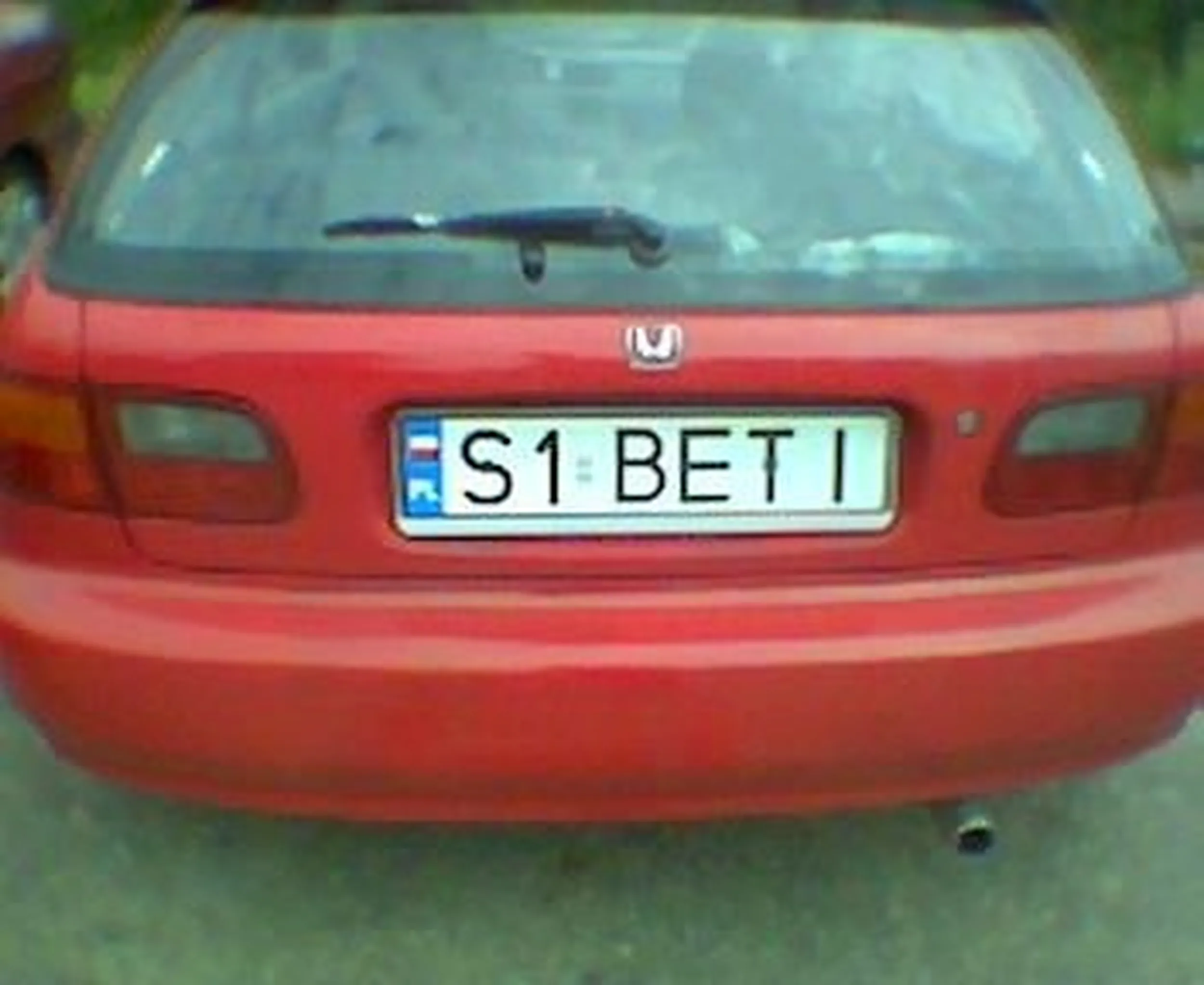 Fajny numer, blacha S1 BETI