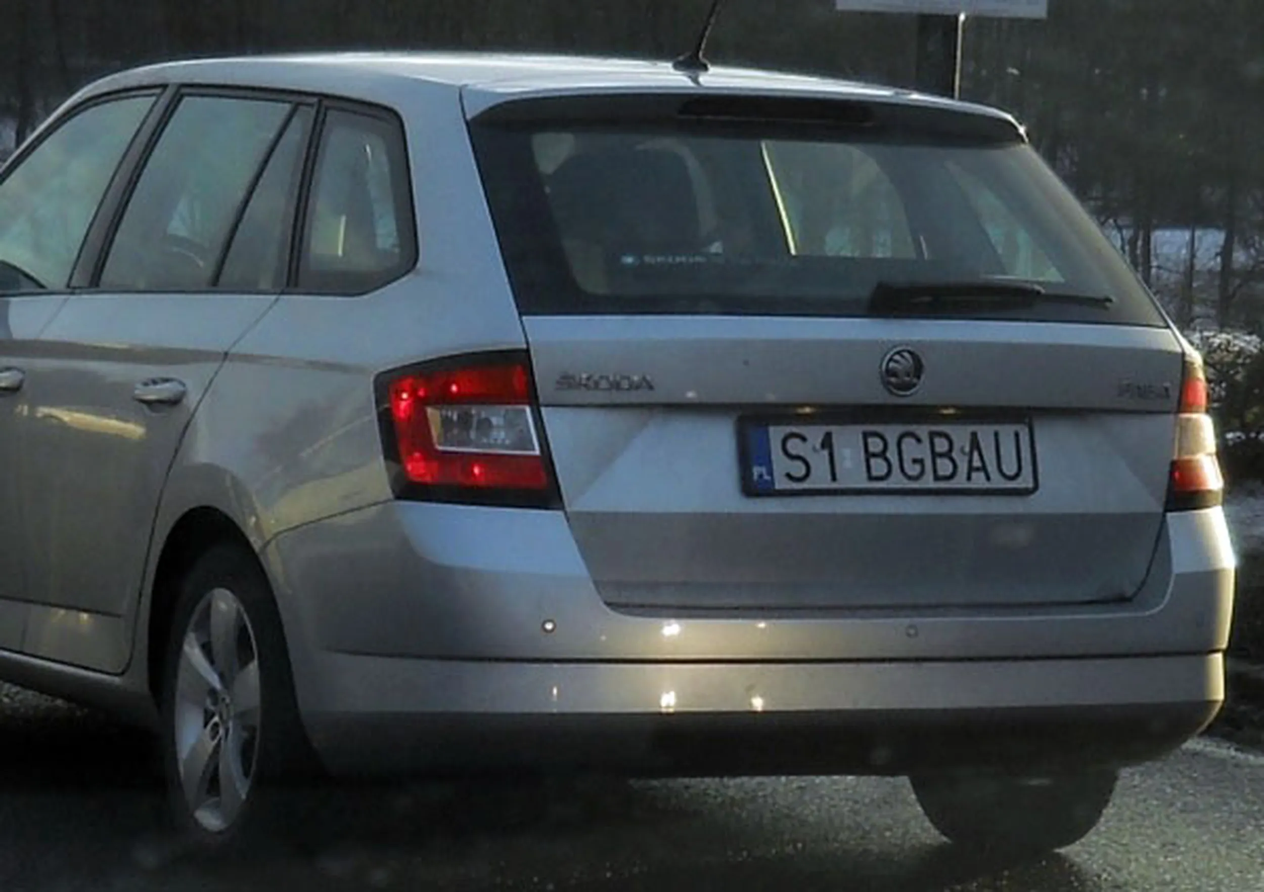 Fajny numer, blacha S1 BGBAU