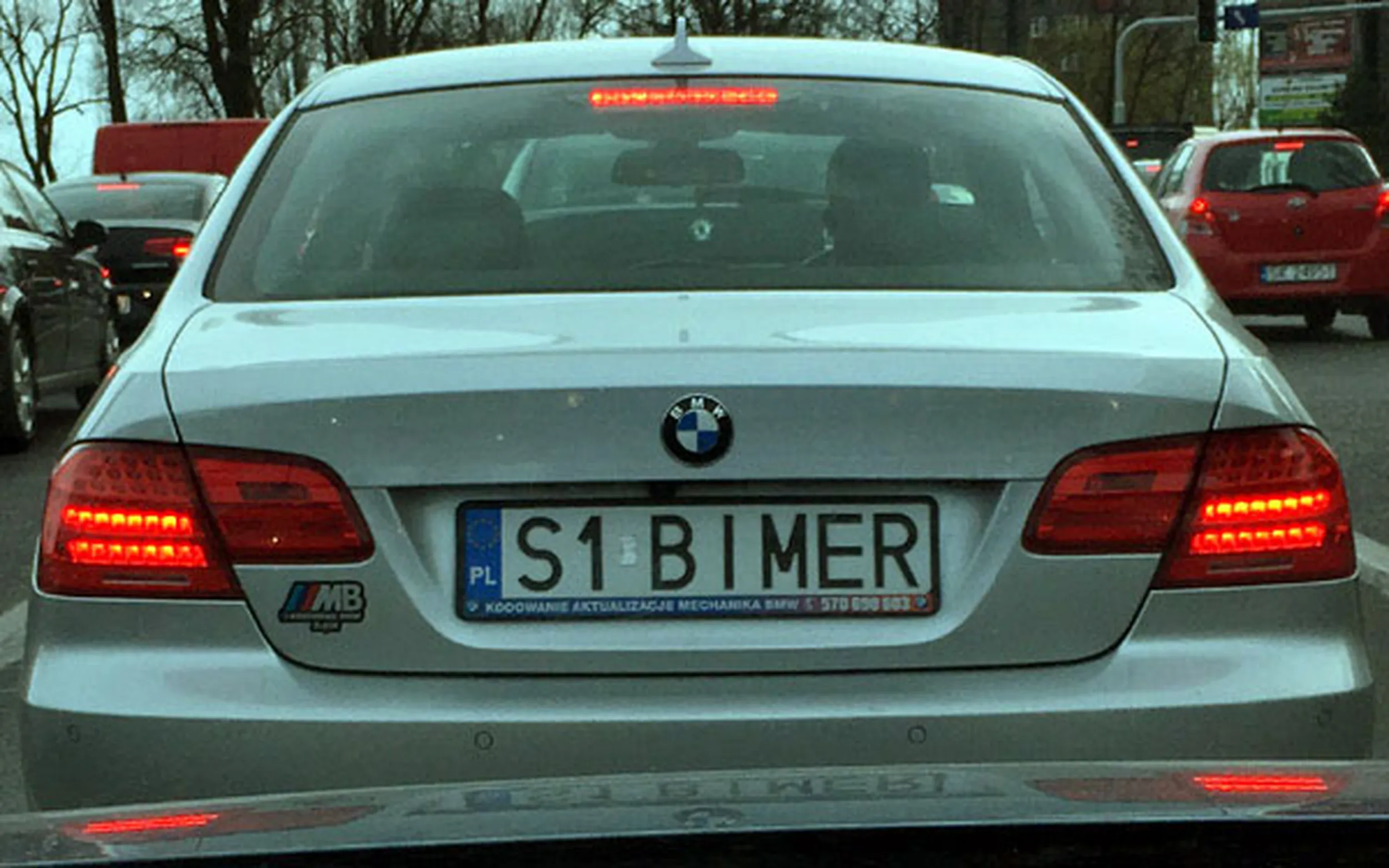 Fajny numer, blacha S1 BIMER