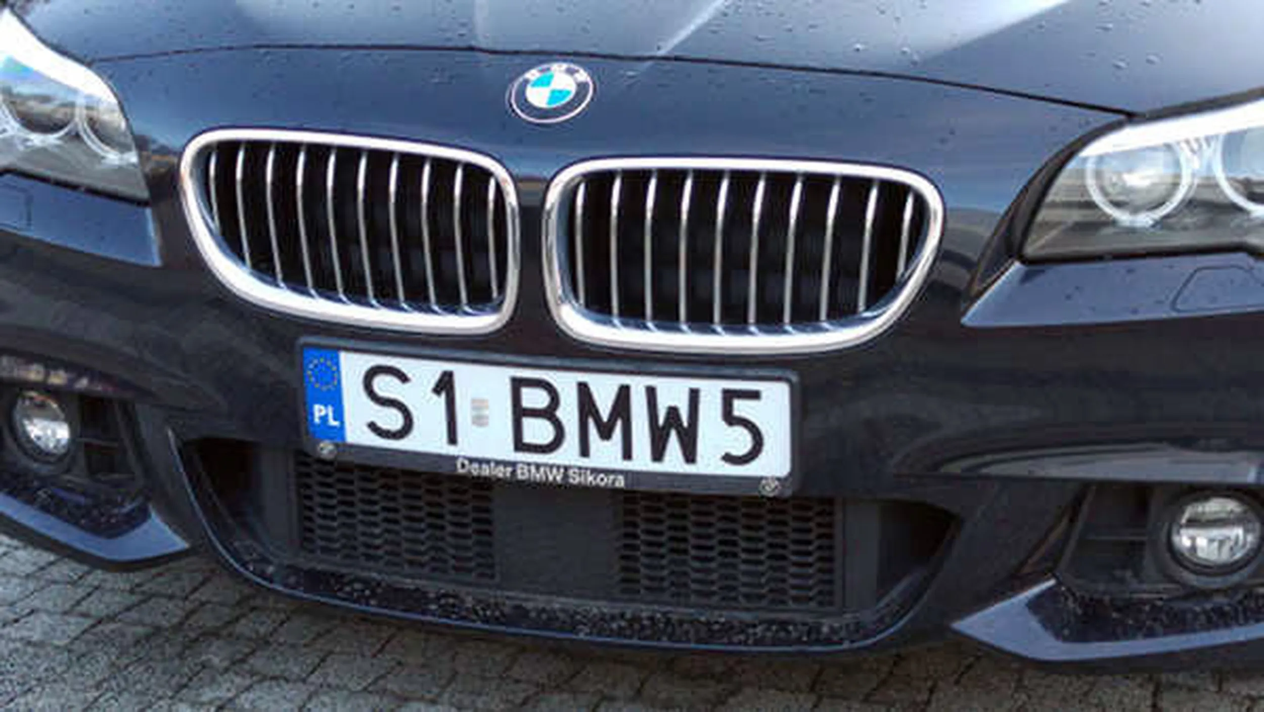 Fajny numer, blacha S1 BMW5