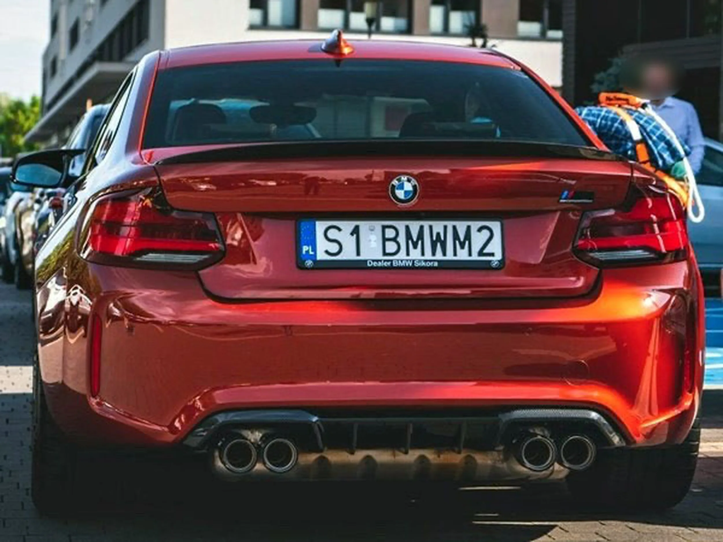 Fajny numer, blacha S1 BMWM2
