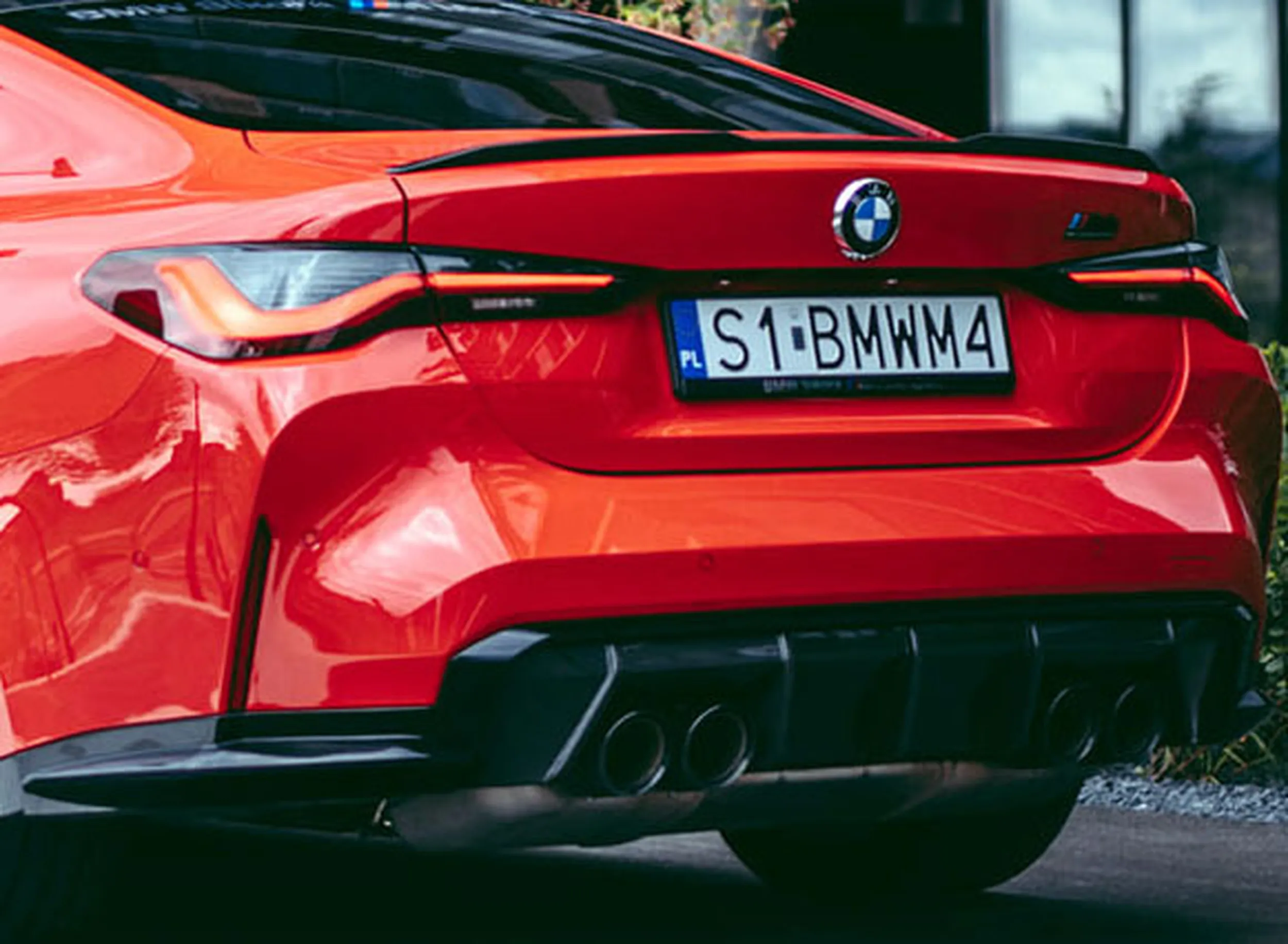 Fajny numer, blacha S1 BMWM4