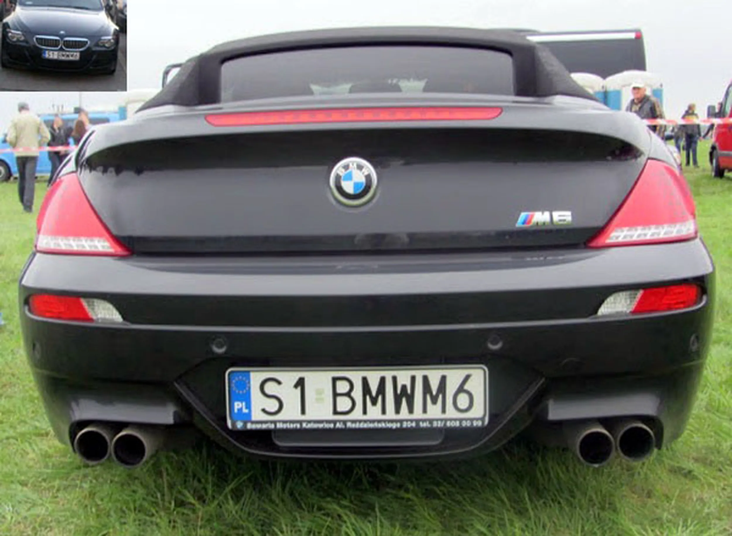 Fajny numer, blacha S1 BMWM6