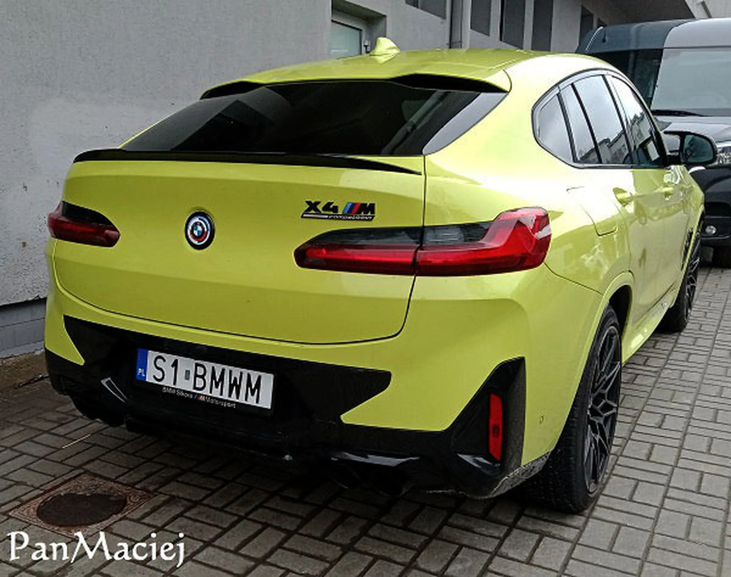 Fajny numer, blacha S1 BMWM