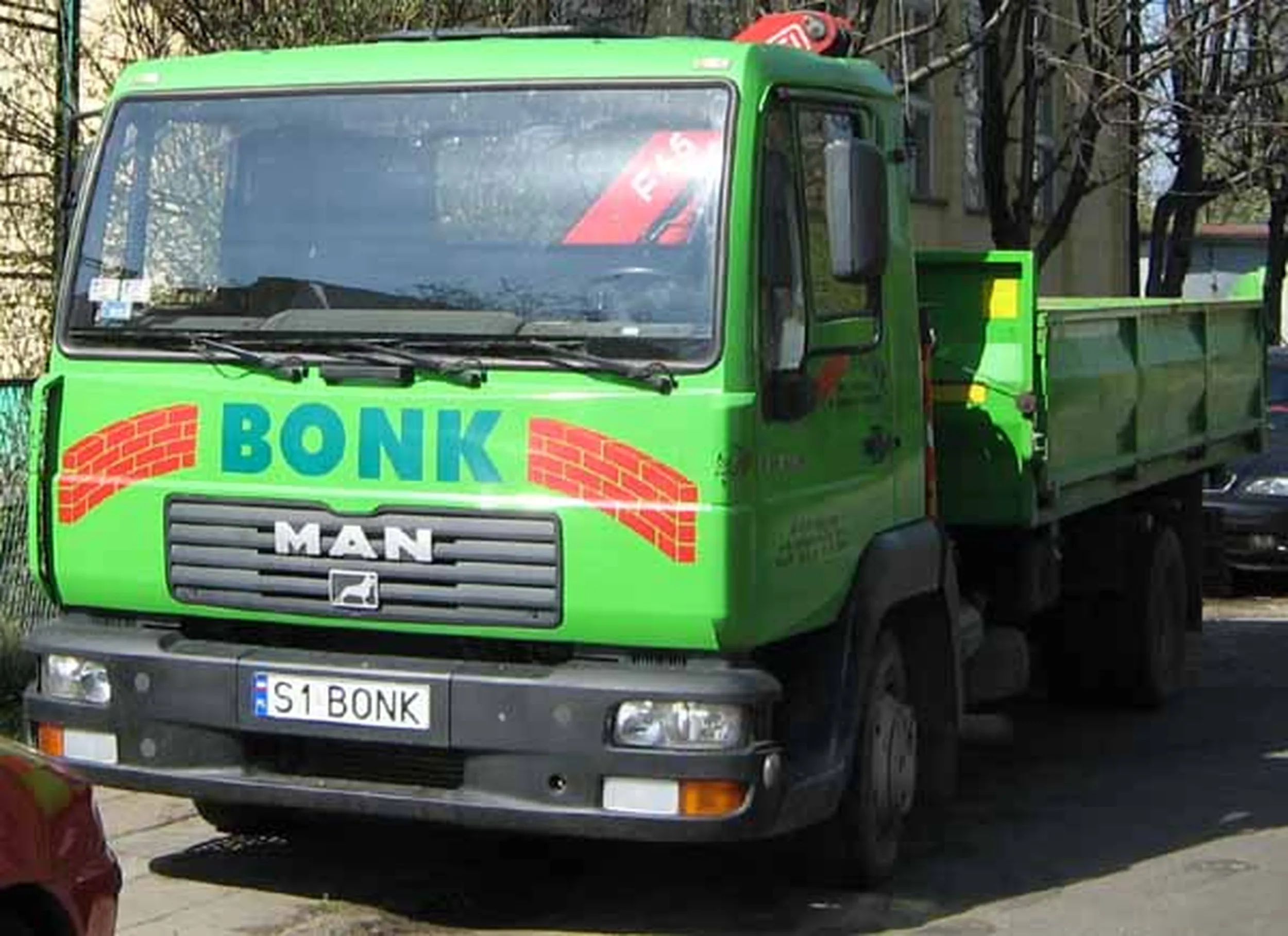 Fajny numer, blacha S1 BONK