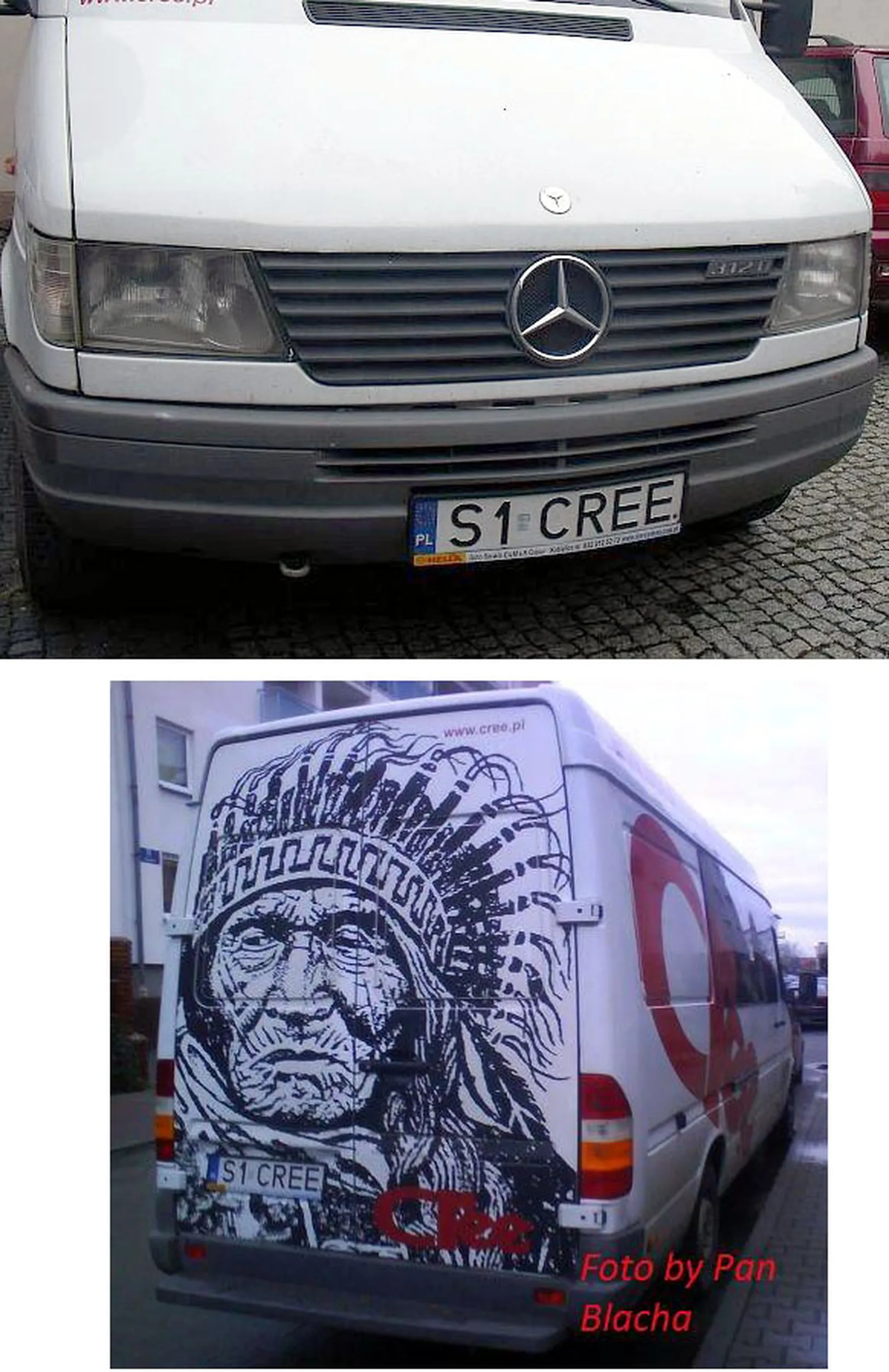 Fajny numer, blacha S1 CREE