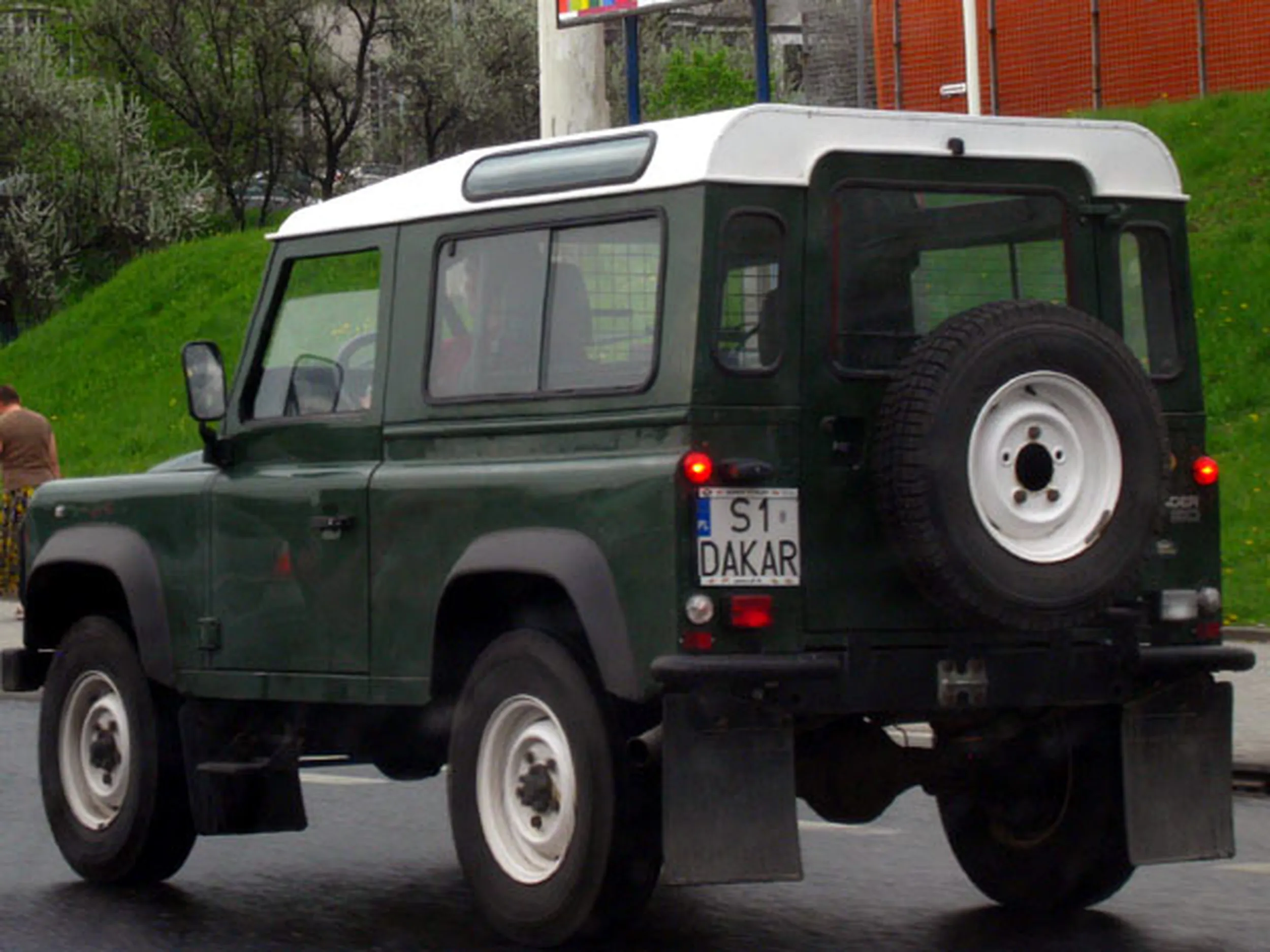 Fajny numer, blacha S1 DAKAR