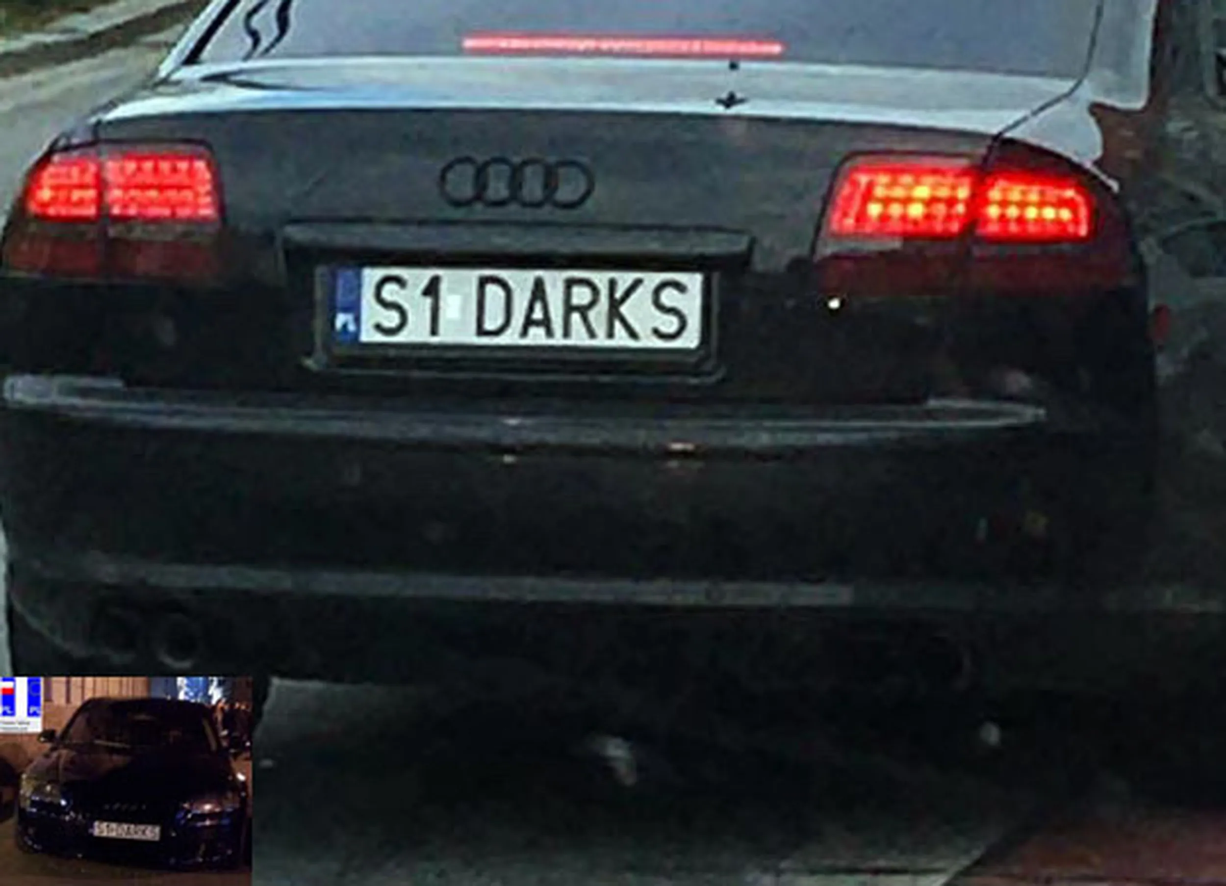 Fajny numer, blacha S1 DARKS