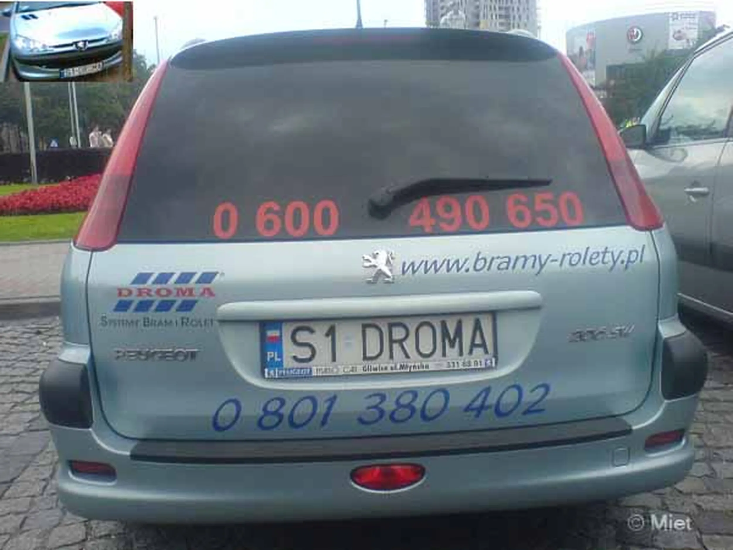 Fajny numer, blacha S1 DROMA