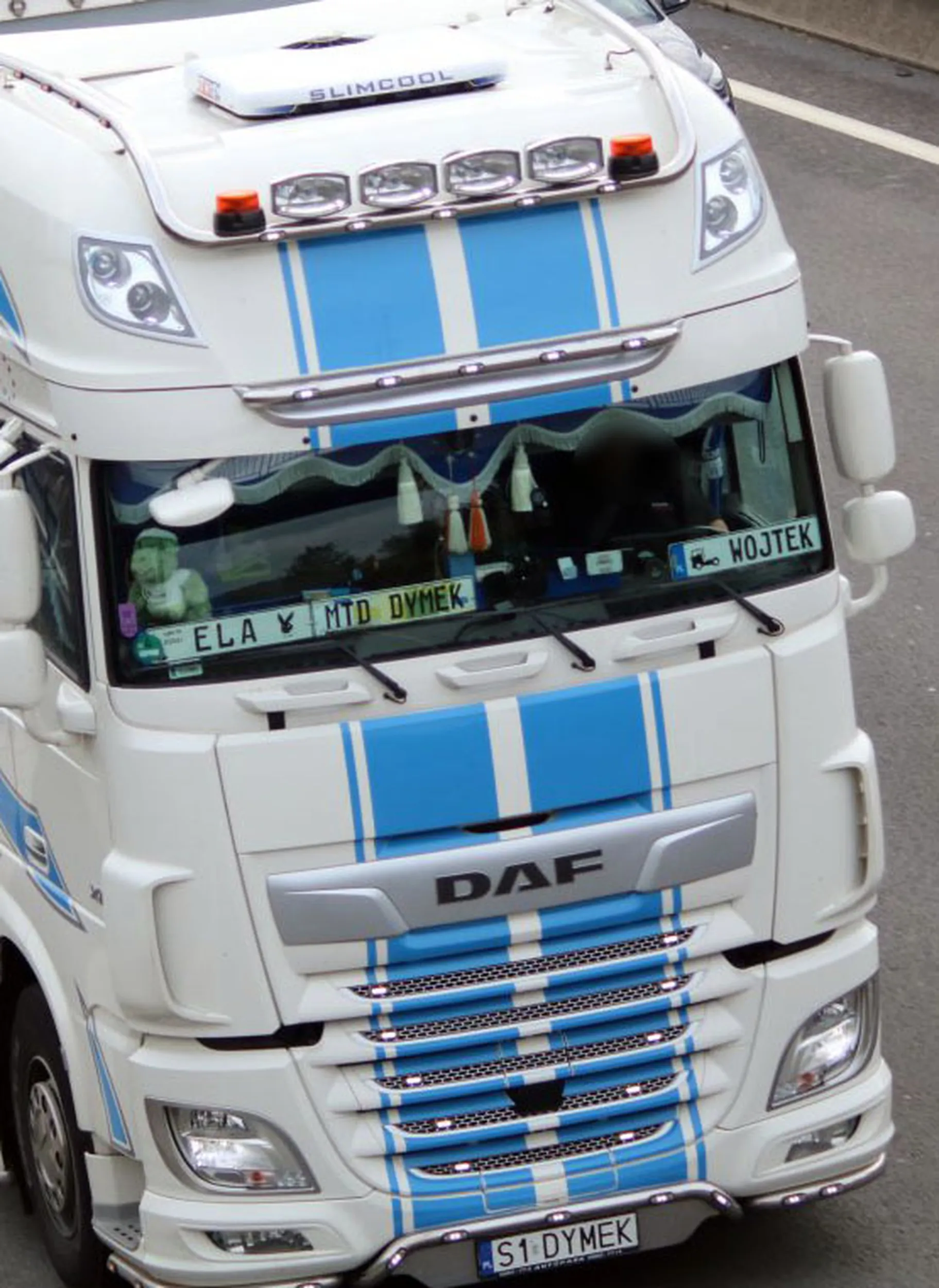 Fajny numer, blacha S1 DYMEK