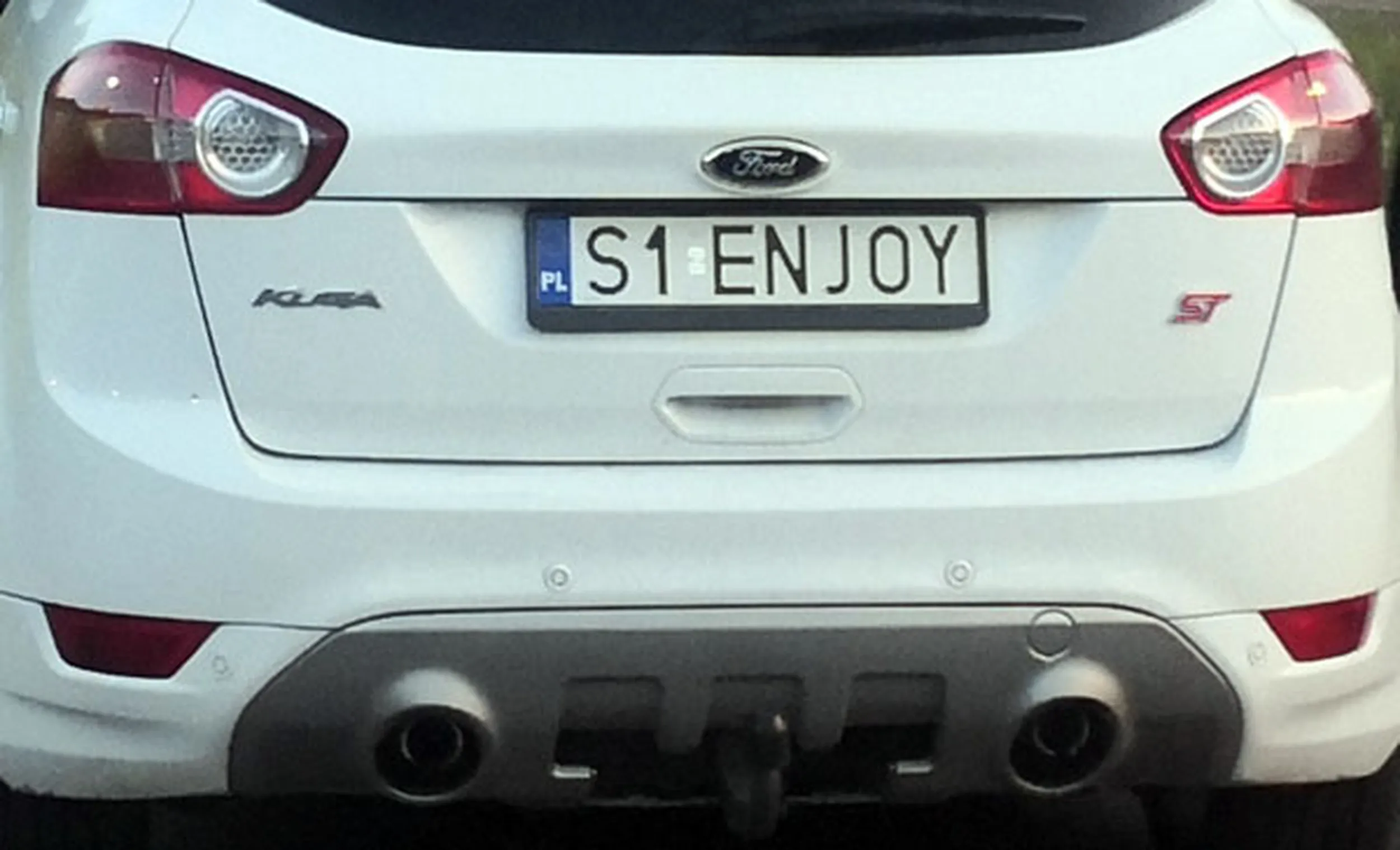 Fajny numer, blacha S1 ENJOY